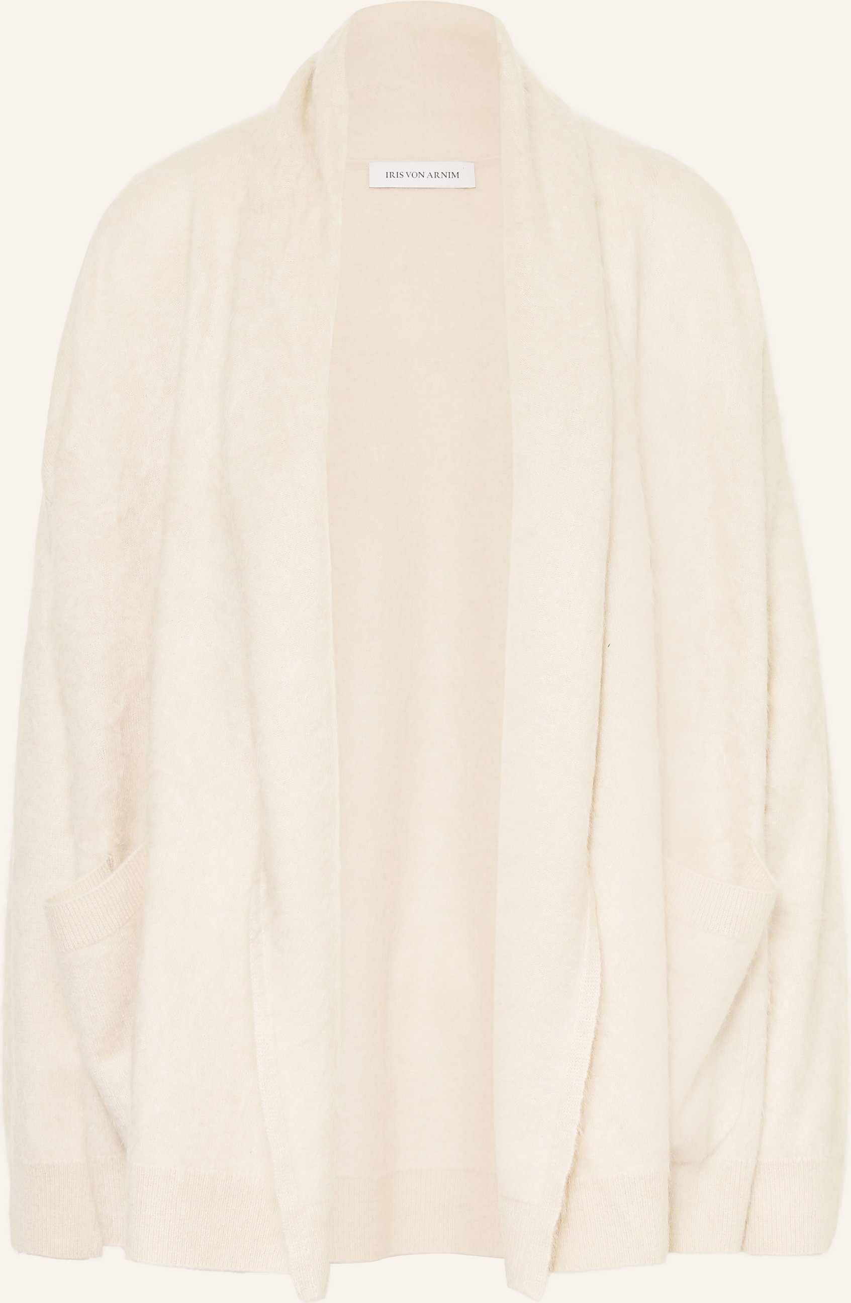 Iris Von Arnim Strickhülle Kamelia Aus Cashmere beige