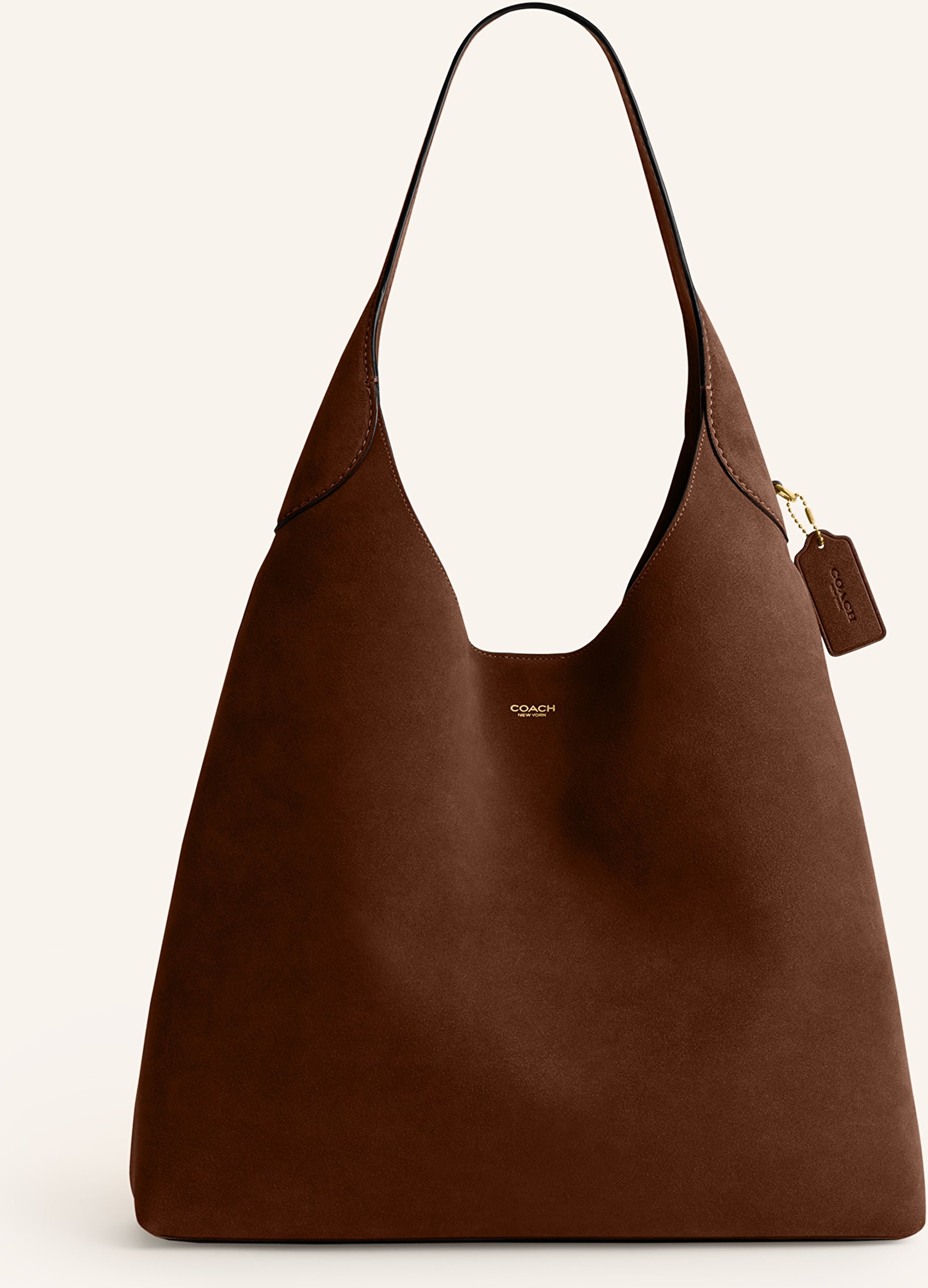 Coach Schultertasche Brooklyn Large braun