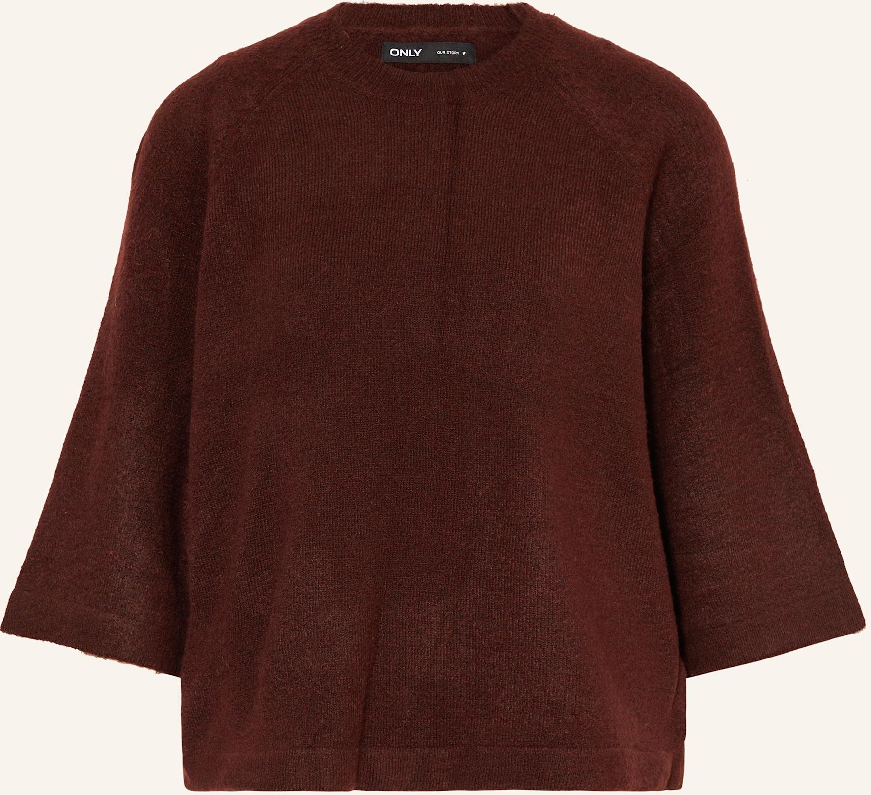 Thumbnail - Only Strickshirt Mit 3/4-Arm rot