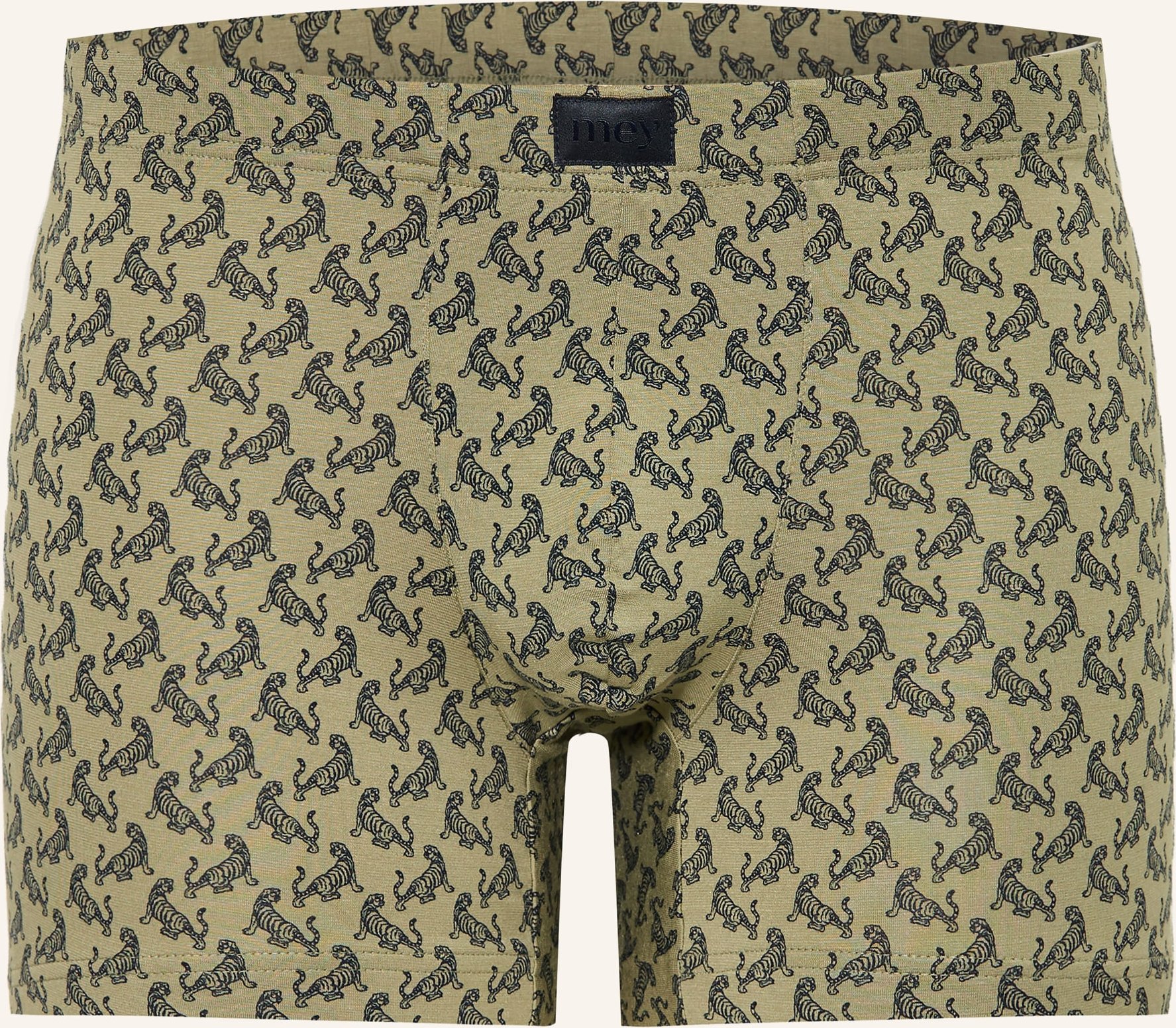Mey Boxershorts Serie Tipsy Tigers gruen