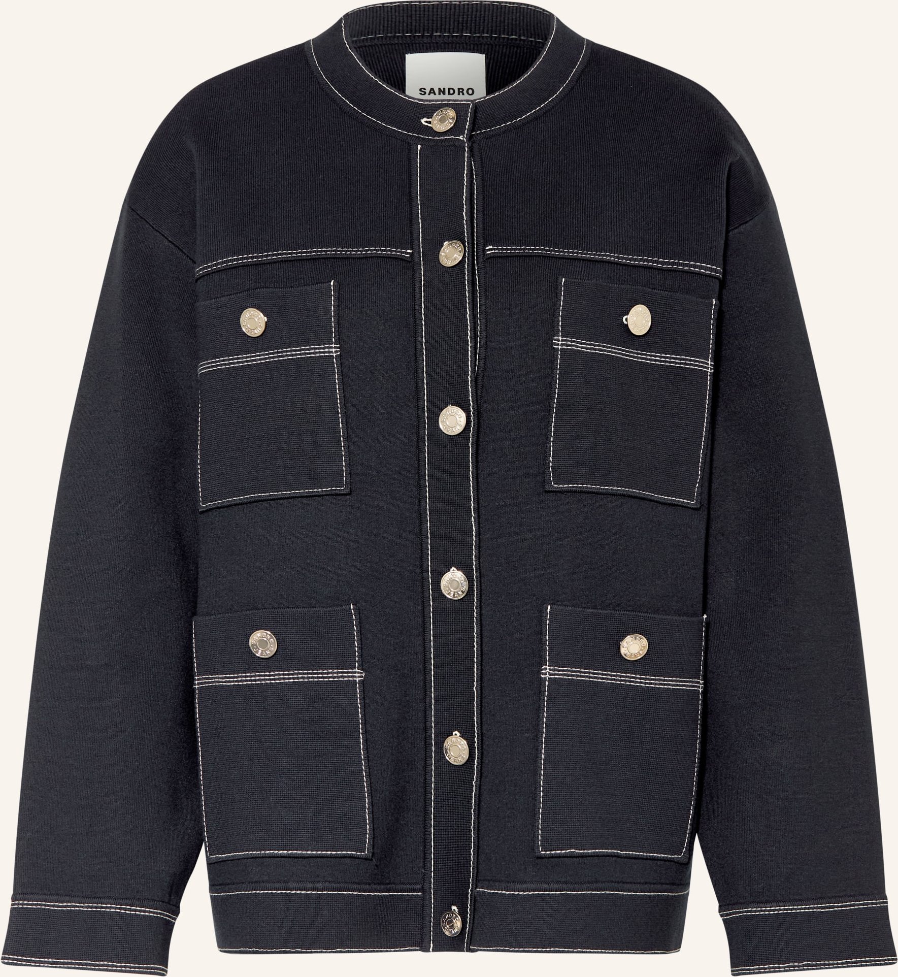 Sandro Overshirt blau