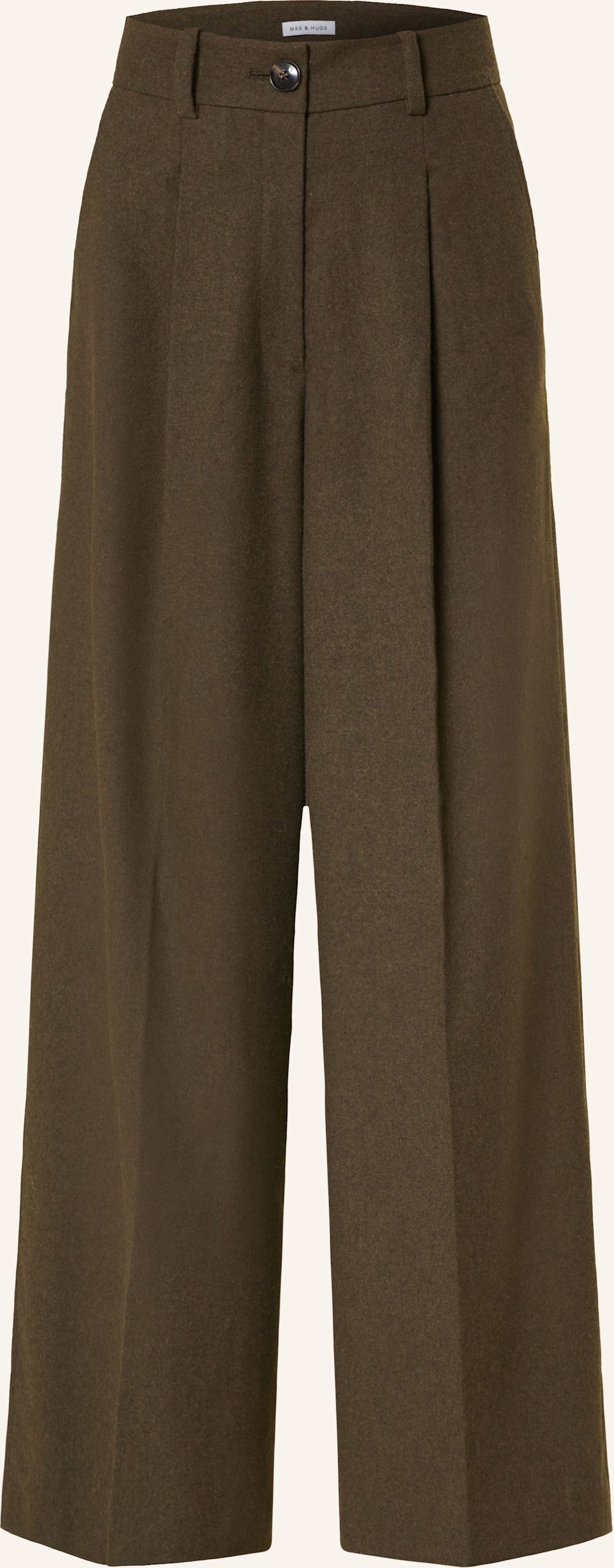 Mrs & Hugs Marlenehose braun