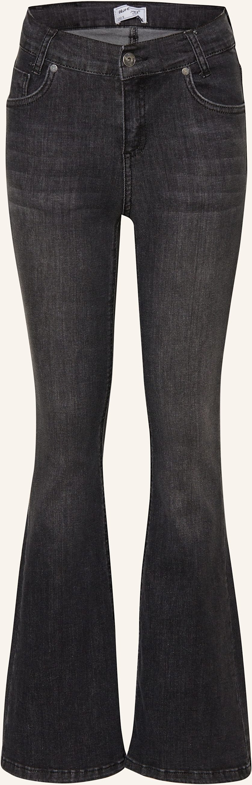 Blue Effect Jeans Super Flared Fit schwarz