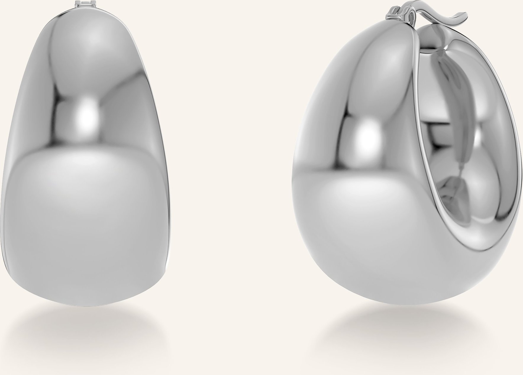 Edblad Creolen Boyd silber