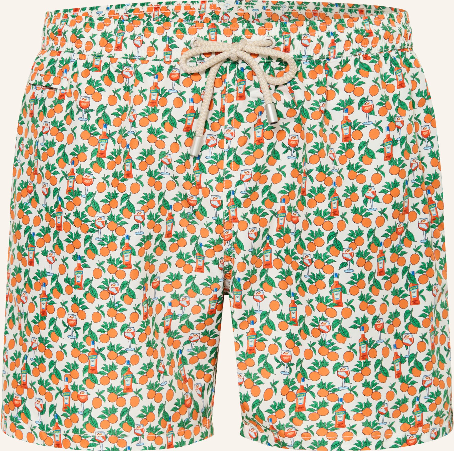 mc2 Saint Barth Badeshorts orange