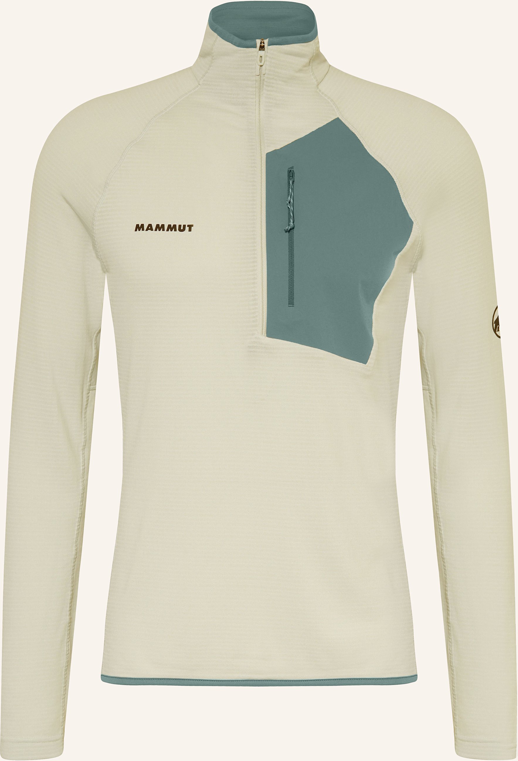 Thumbnail - Mammut Mammut Aenergy Light Ml Half Zip Pull Men grau