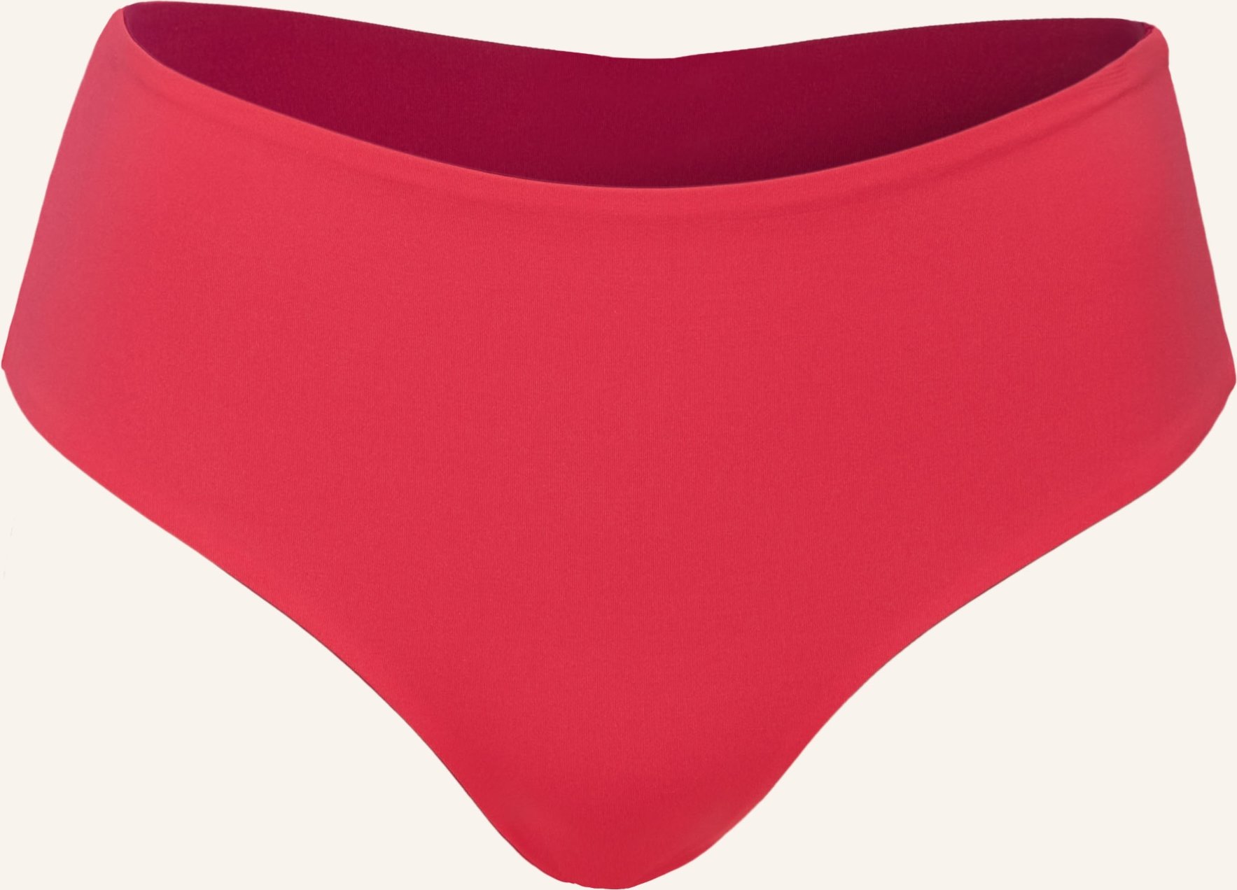 Mymarini High-Waist-Bikini-Hose Cheeky Zum Wenden Mit Uv-Schutz 50+ pink