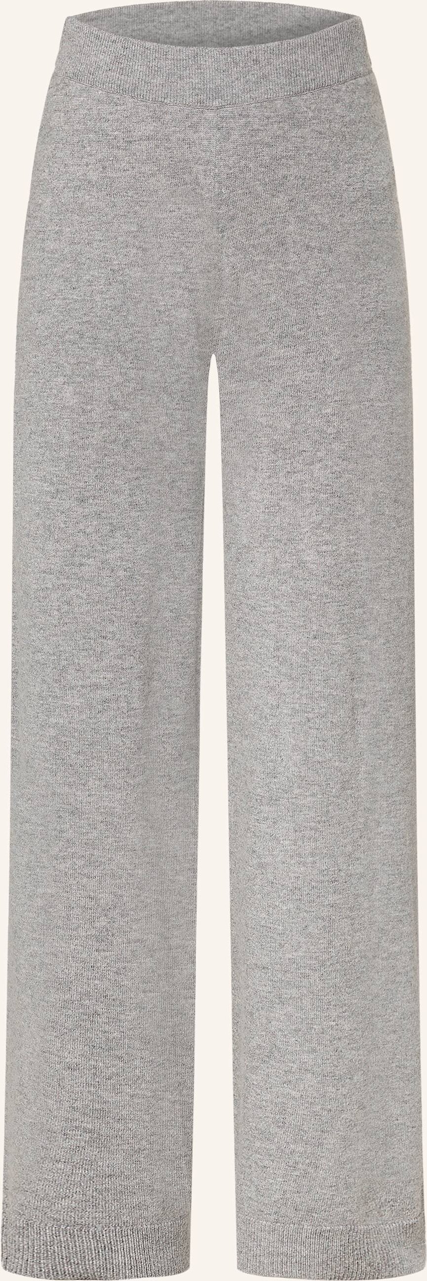 Allude Strickhose Mit Cashmere grau