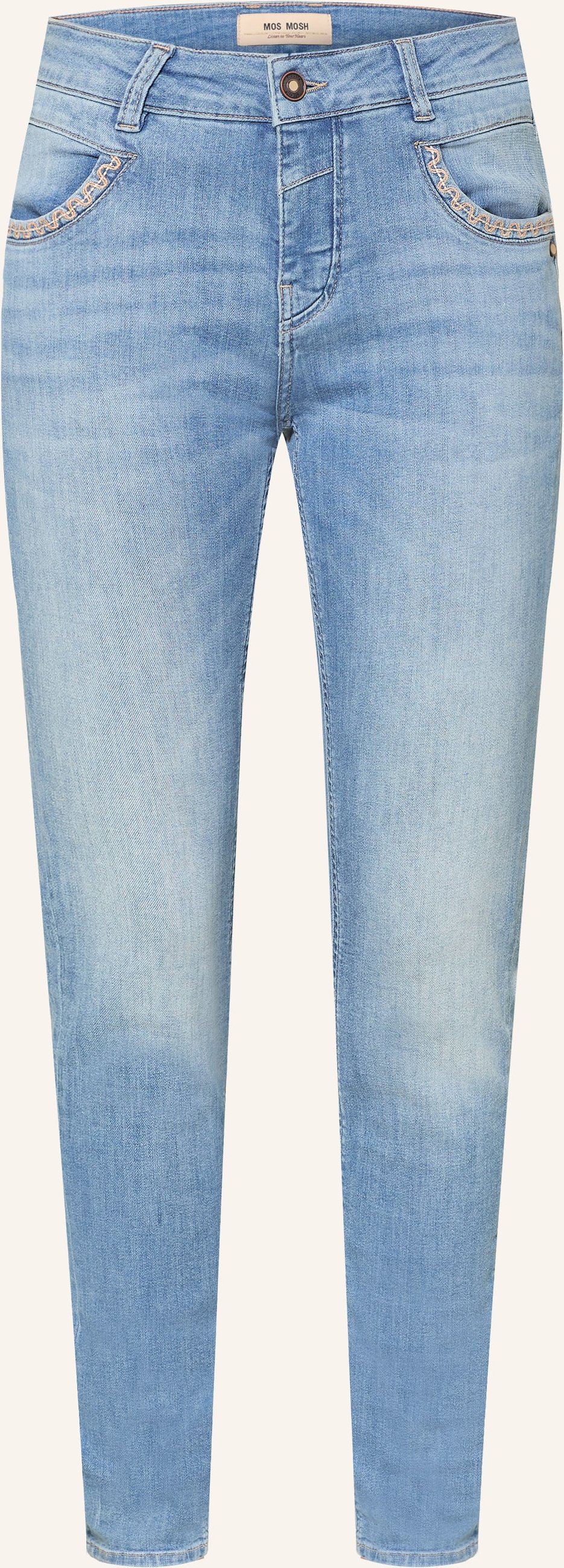 Mos Mosh Skinny Jeans Mmnaomi Salute blau
