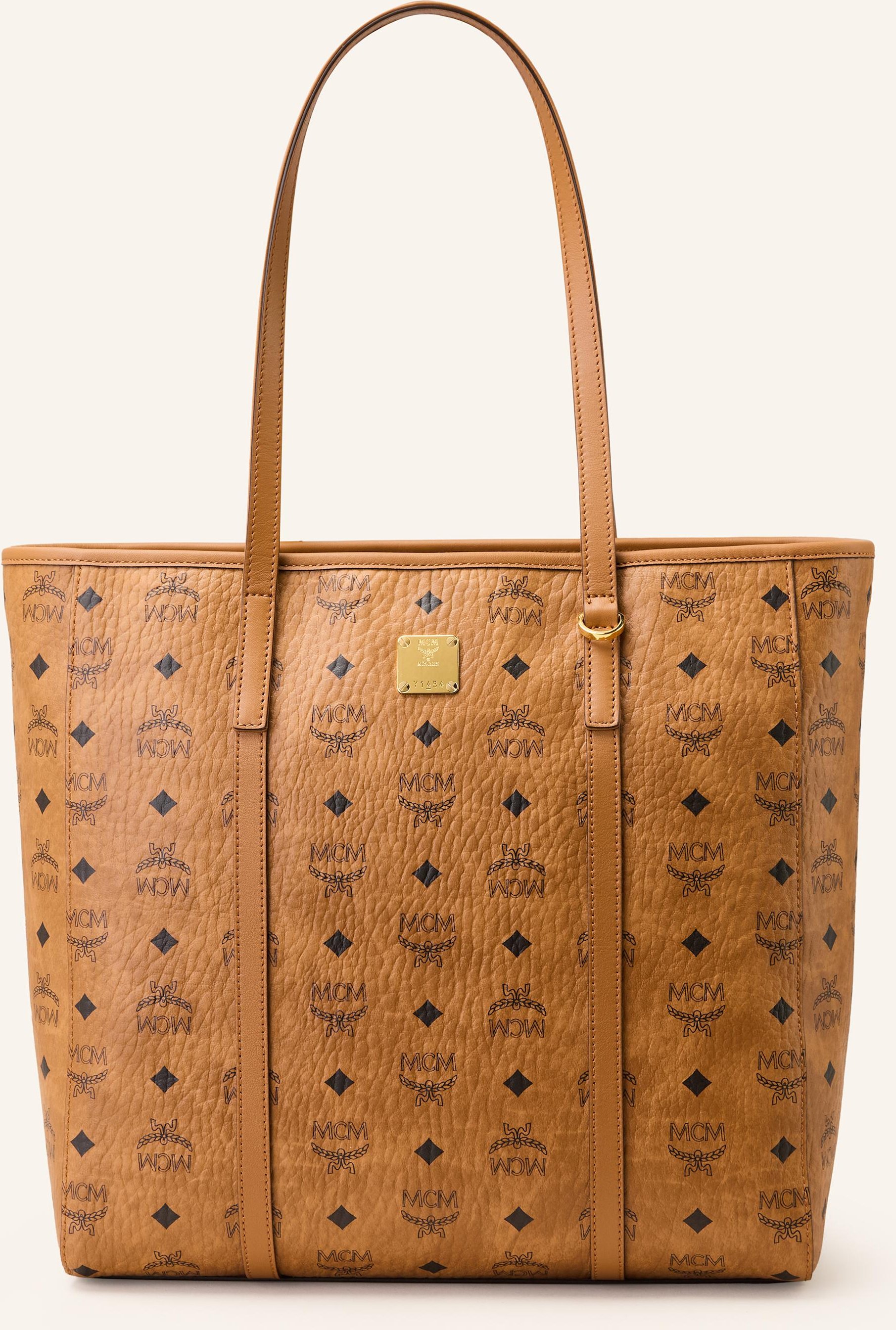 Mcm Shopper Toni Medium braun