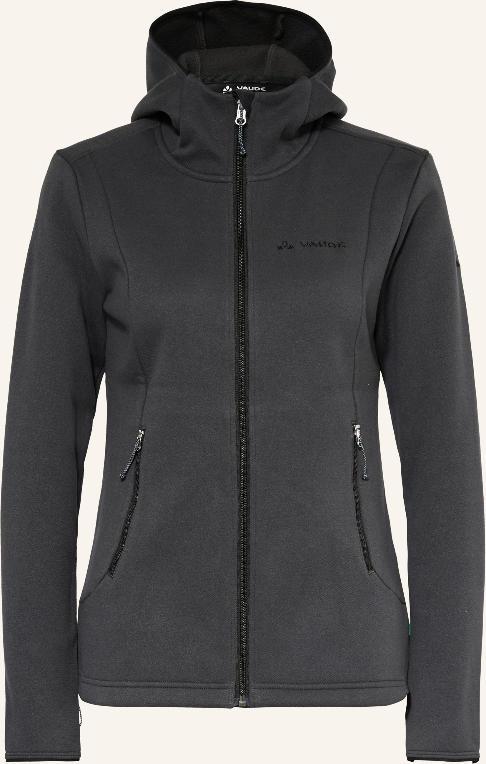 Vaude Fleecejacke Idris schwarz