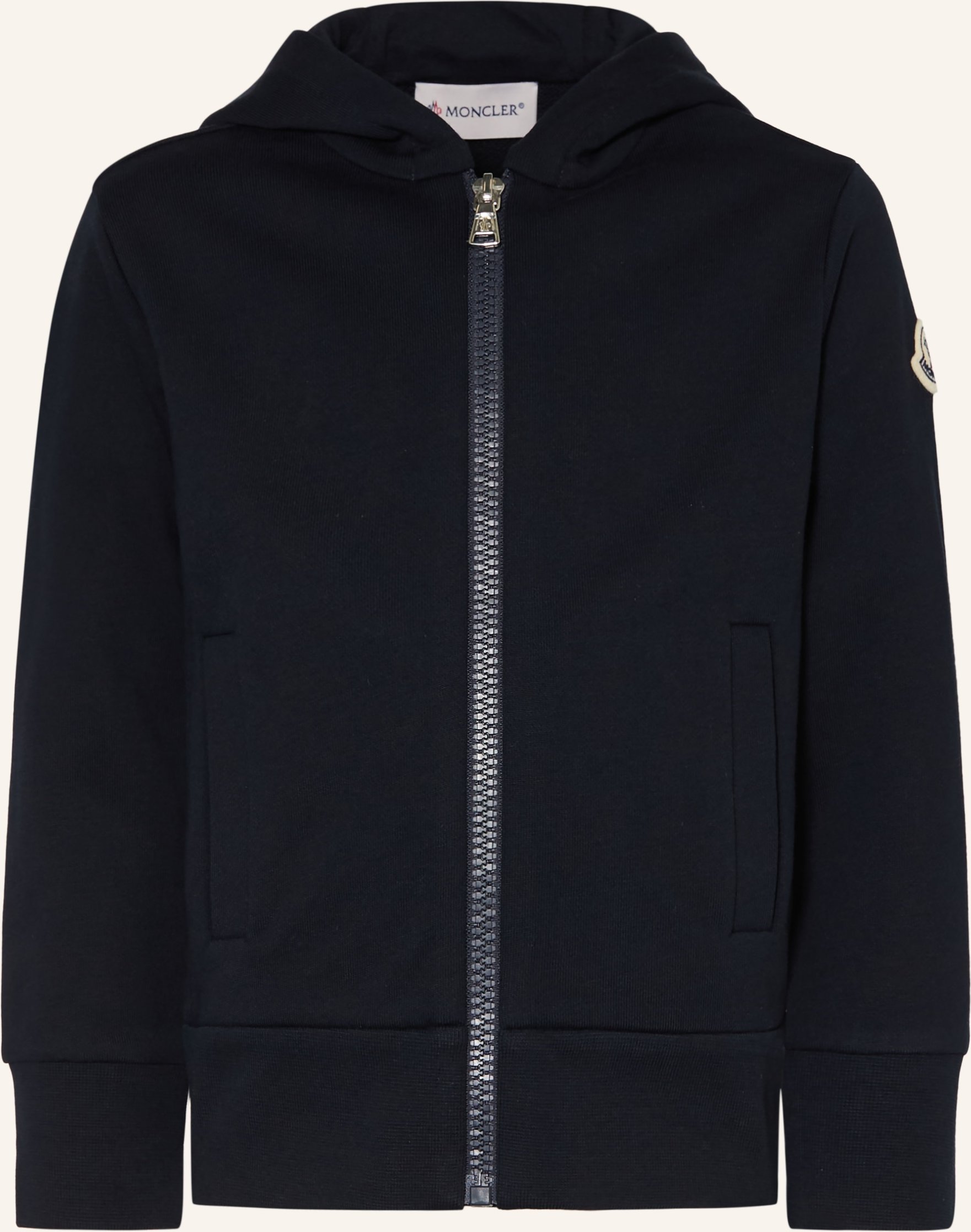 Moncler Enfant Sweatjacke blau
