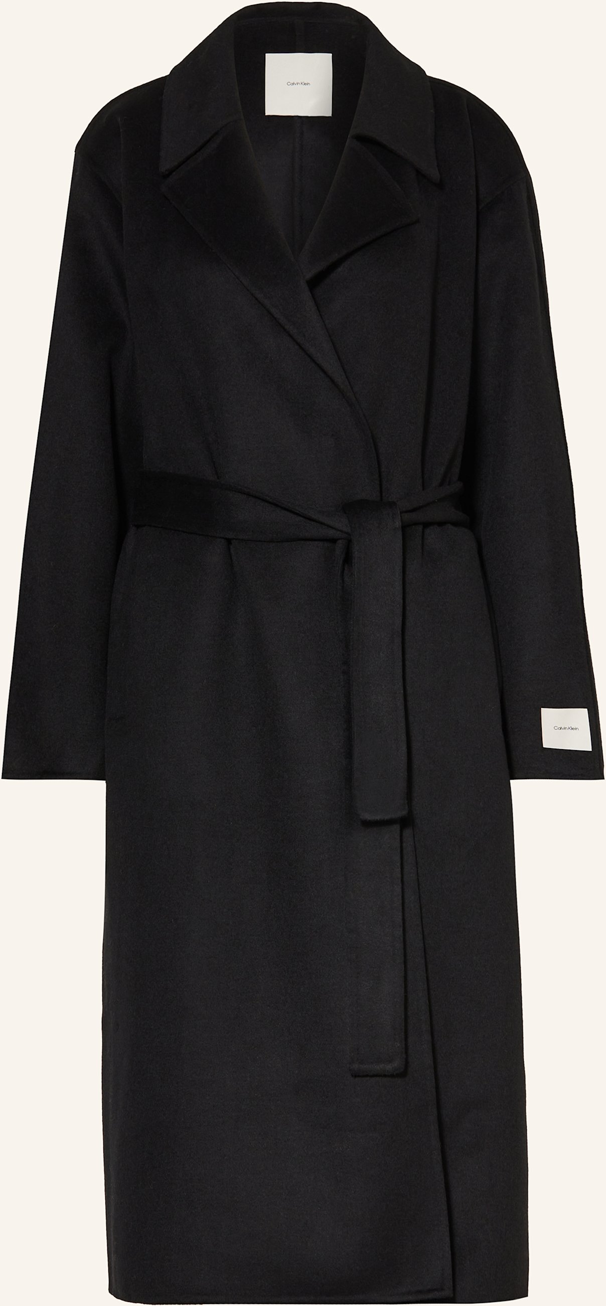 Calvin Klein Mantel schwarz