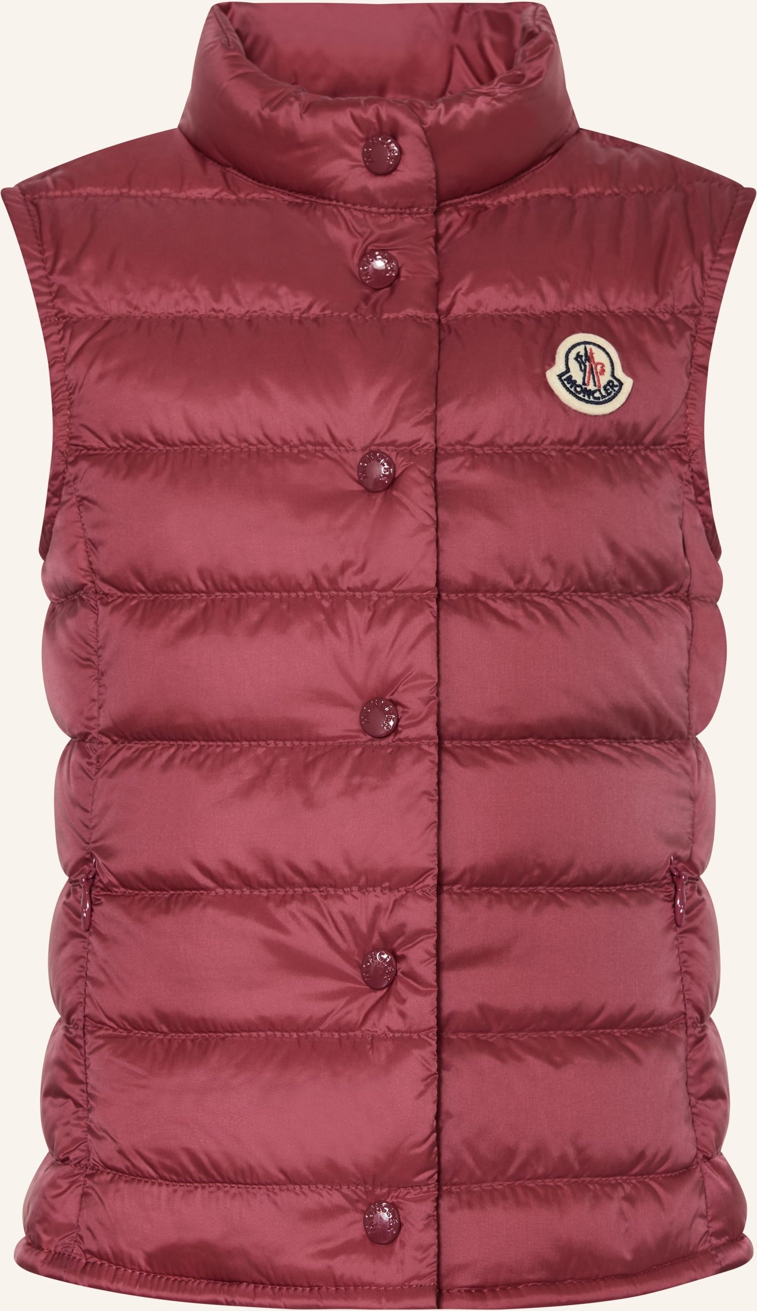 Moncler Enfant Steppweste Liane rot