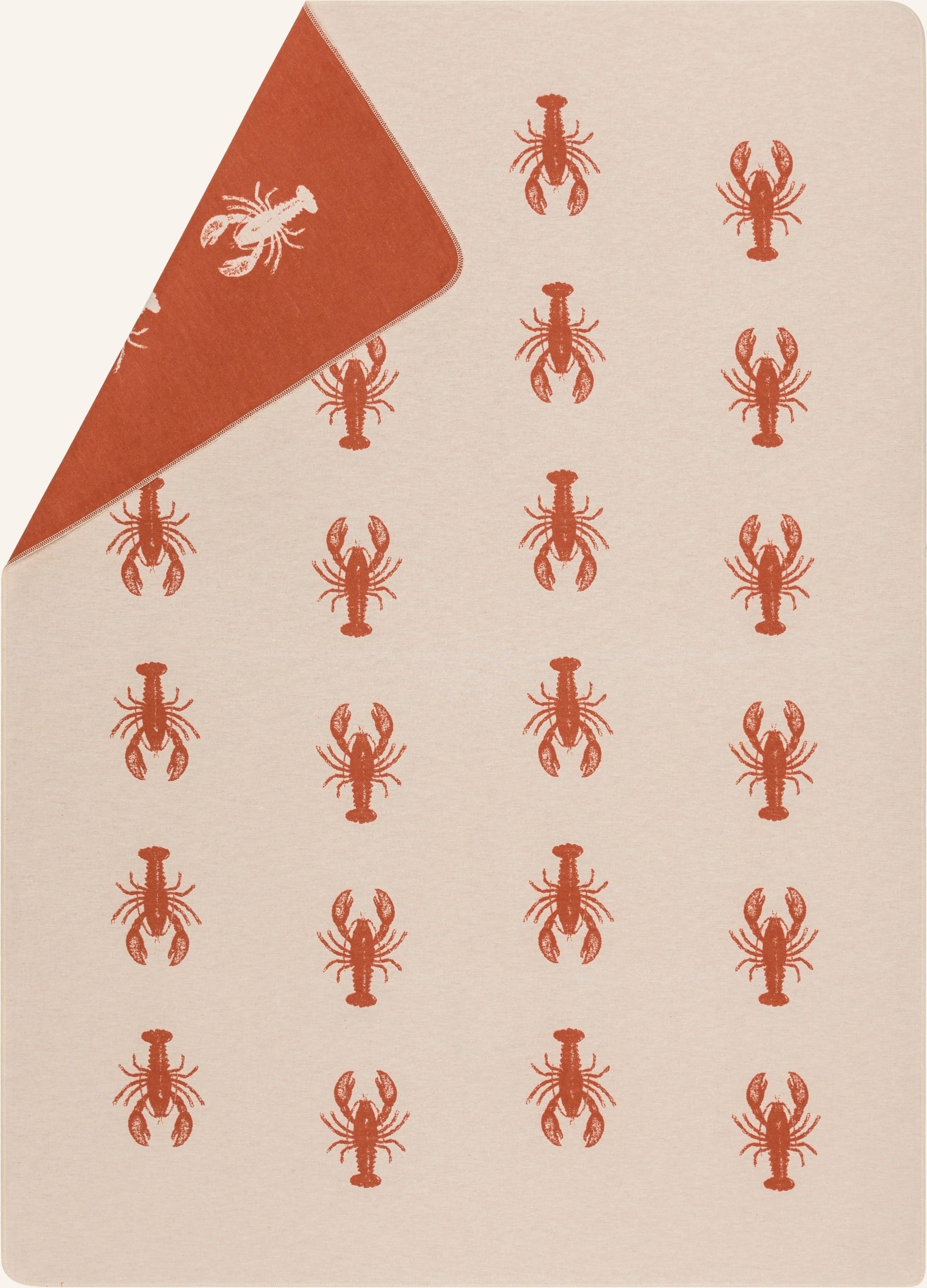 David Fussenegger Plaid Silvretta weiss