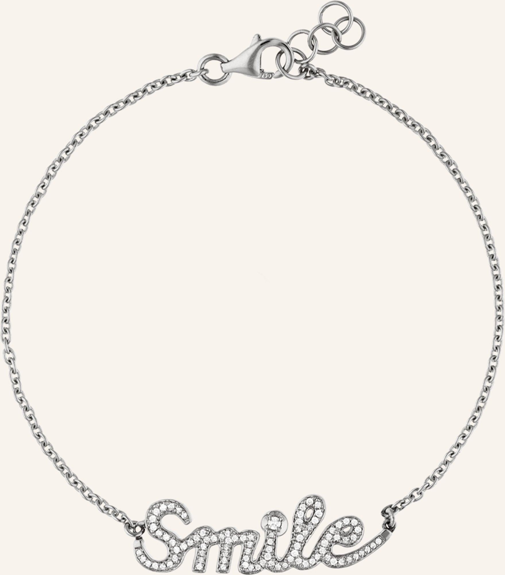 Cada Armband Smile silber