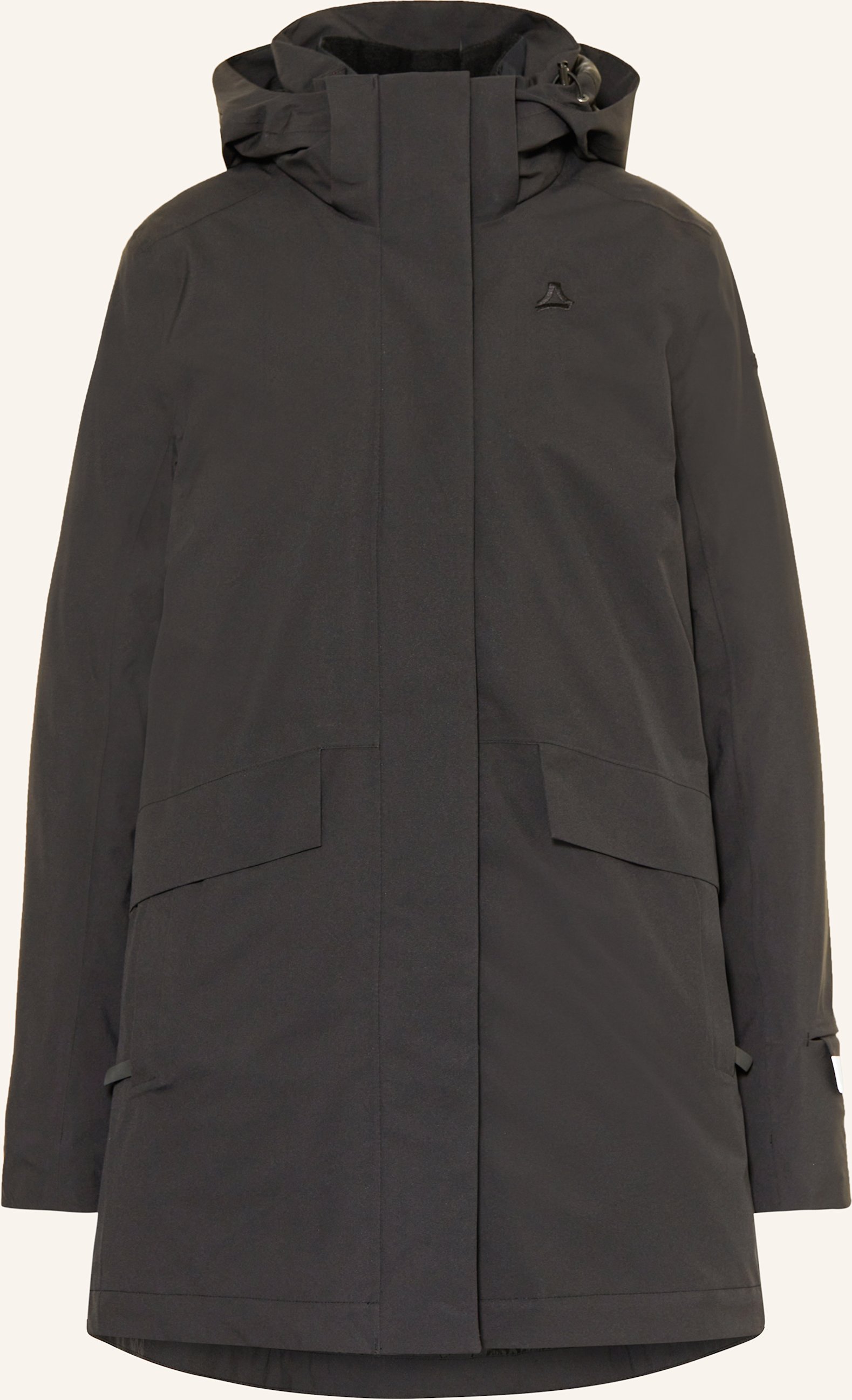 Schöffel 2-In-1-Jacke Borkol schwarz