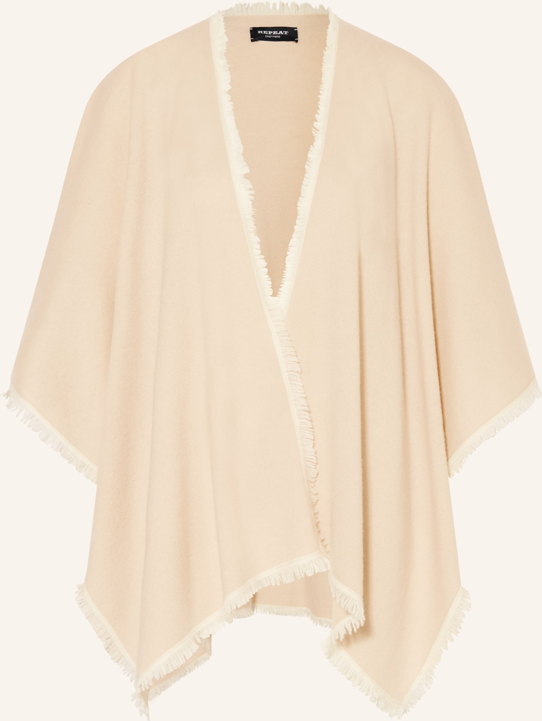 Repeat Cashmere-Cape beige