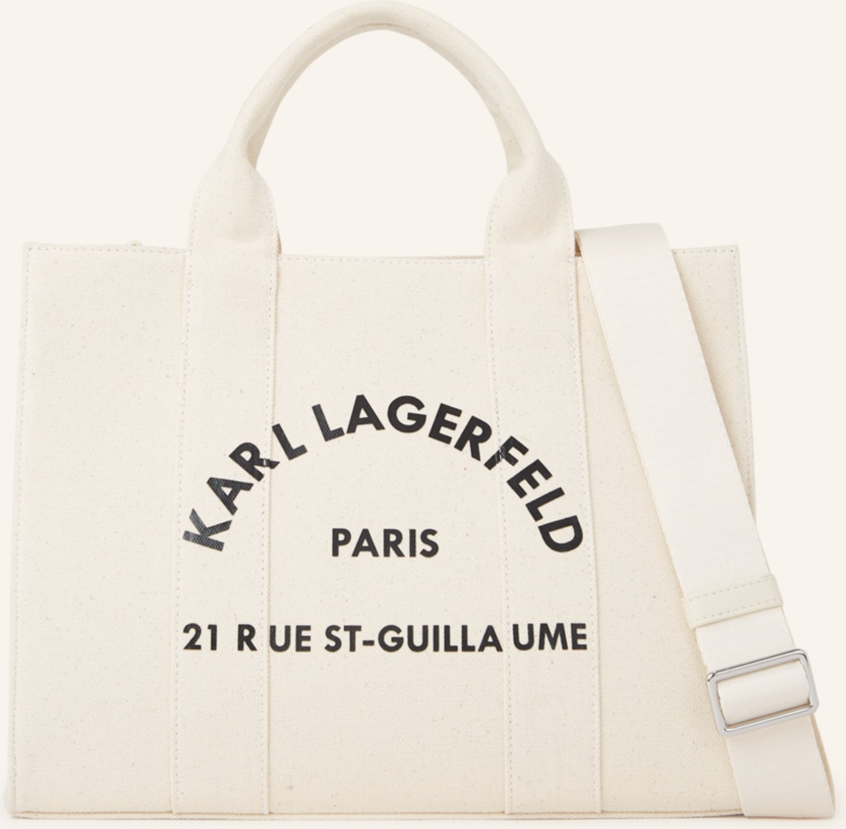 Karl Lagerfeld Shopper weiss
