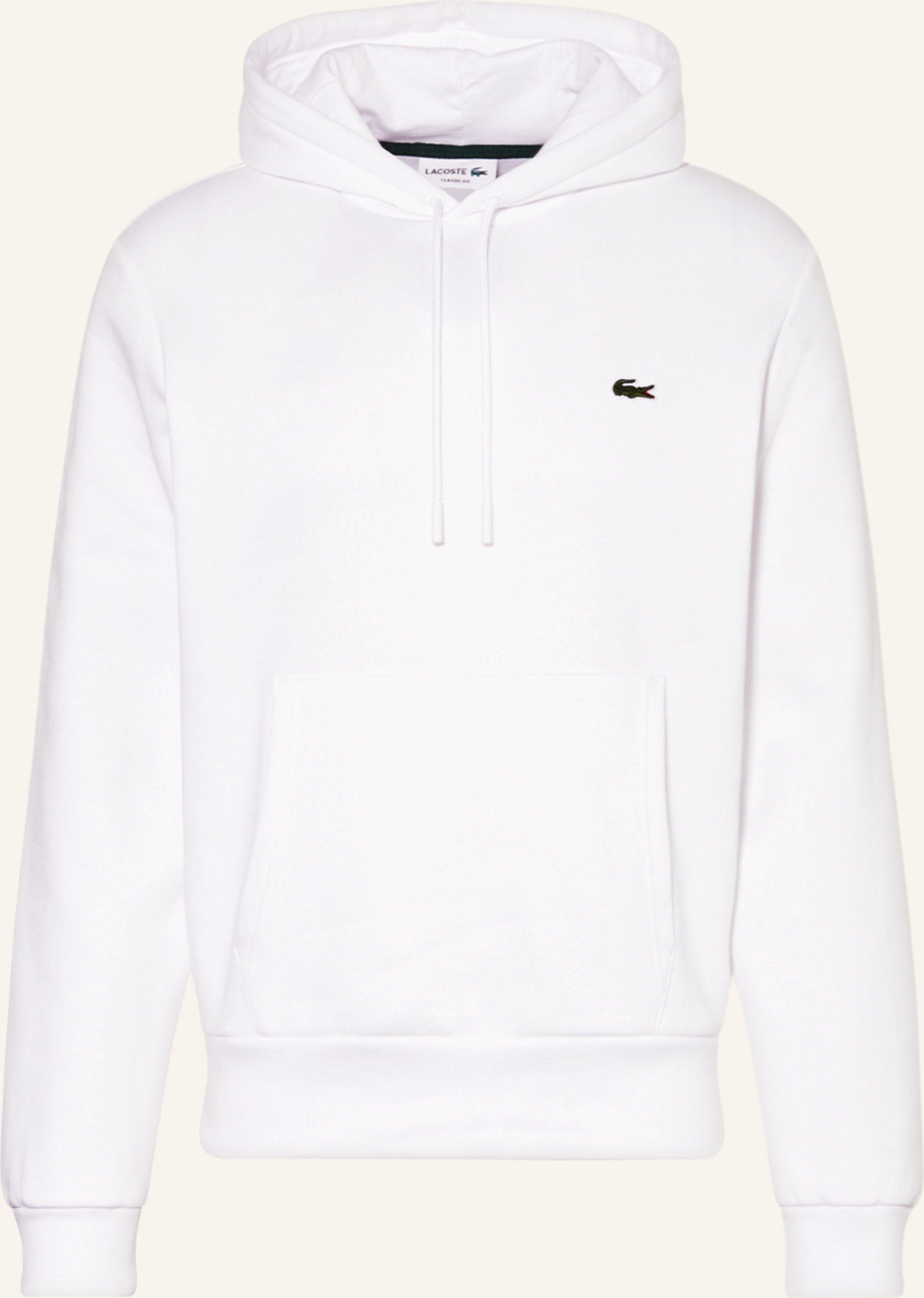 Lacoste Hoodie weiss