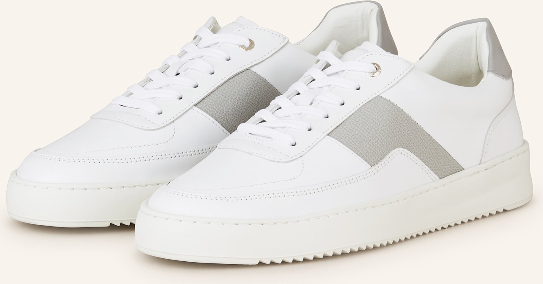Filling Pieces Sneaker Mondo Game weiss