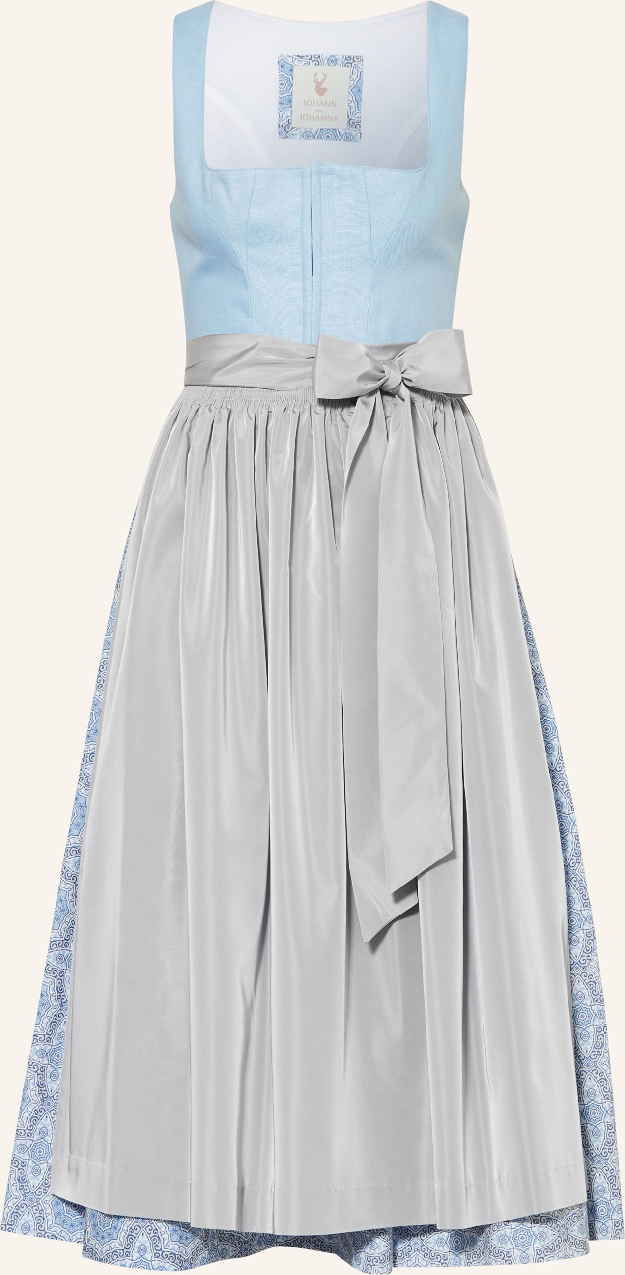 Thumbnail - Johann & Johanna Dirndl Wiessee Mit Leinen blau