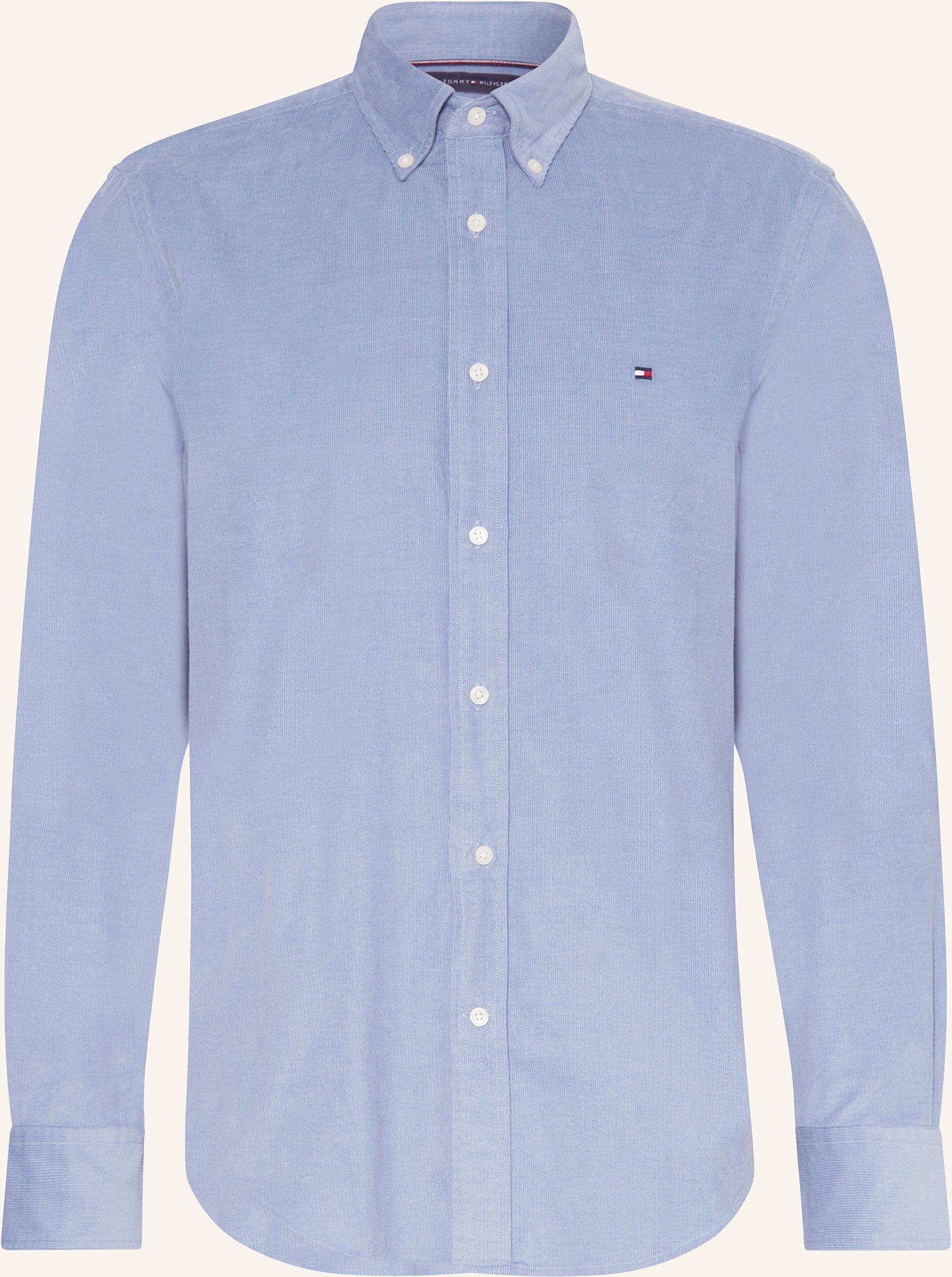 Thumbnail - Tommy Hilfiger Cordhemd Regular Fit blau