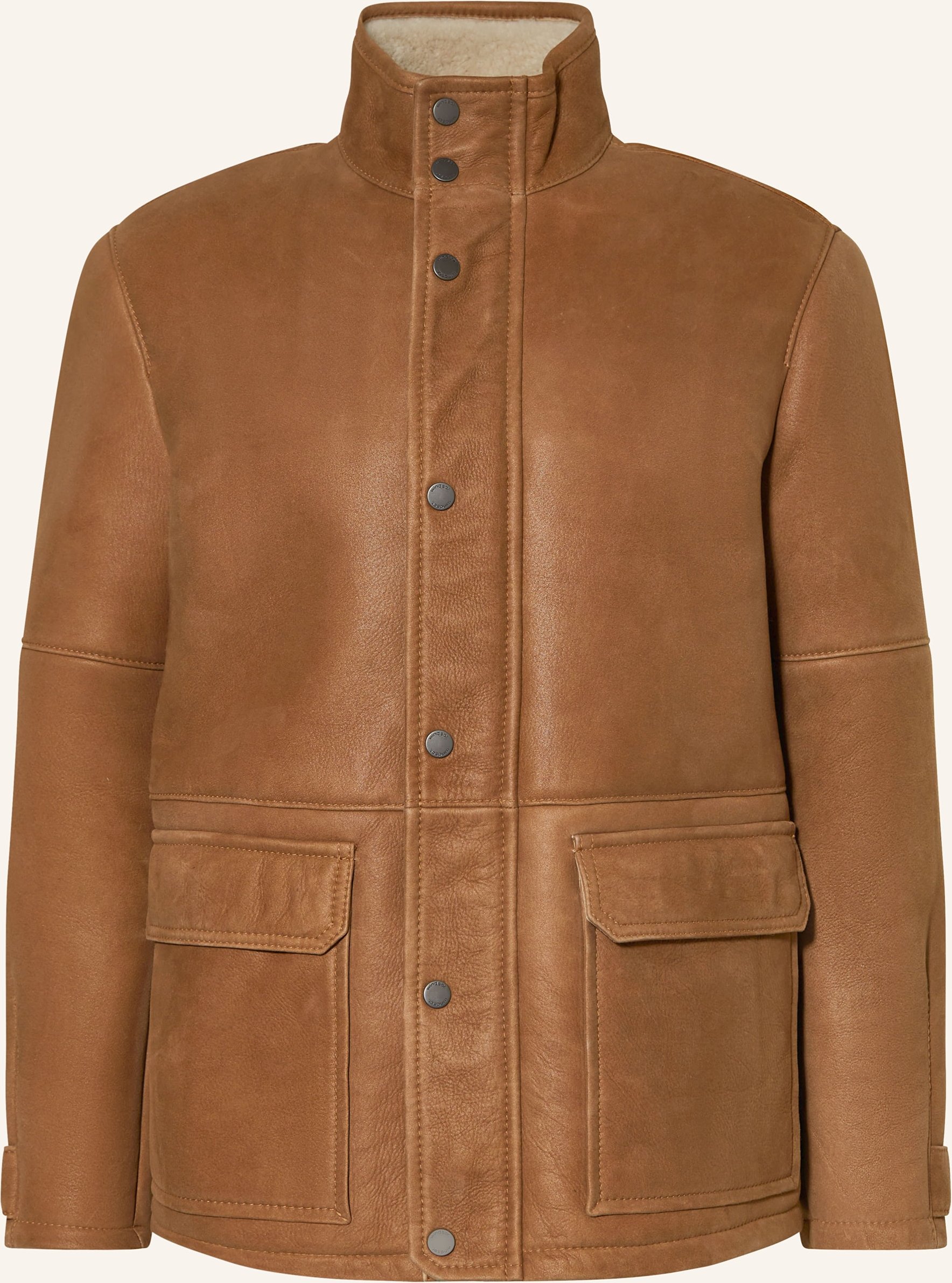 Windsor. Lederjacke braun