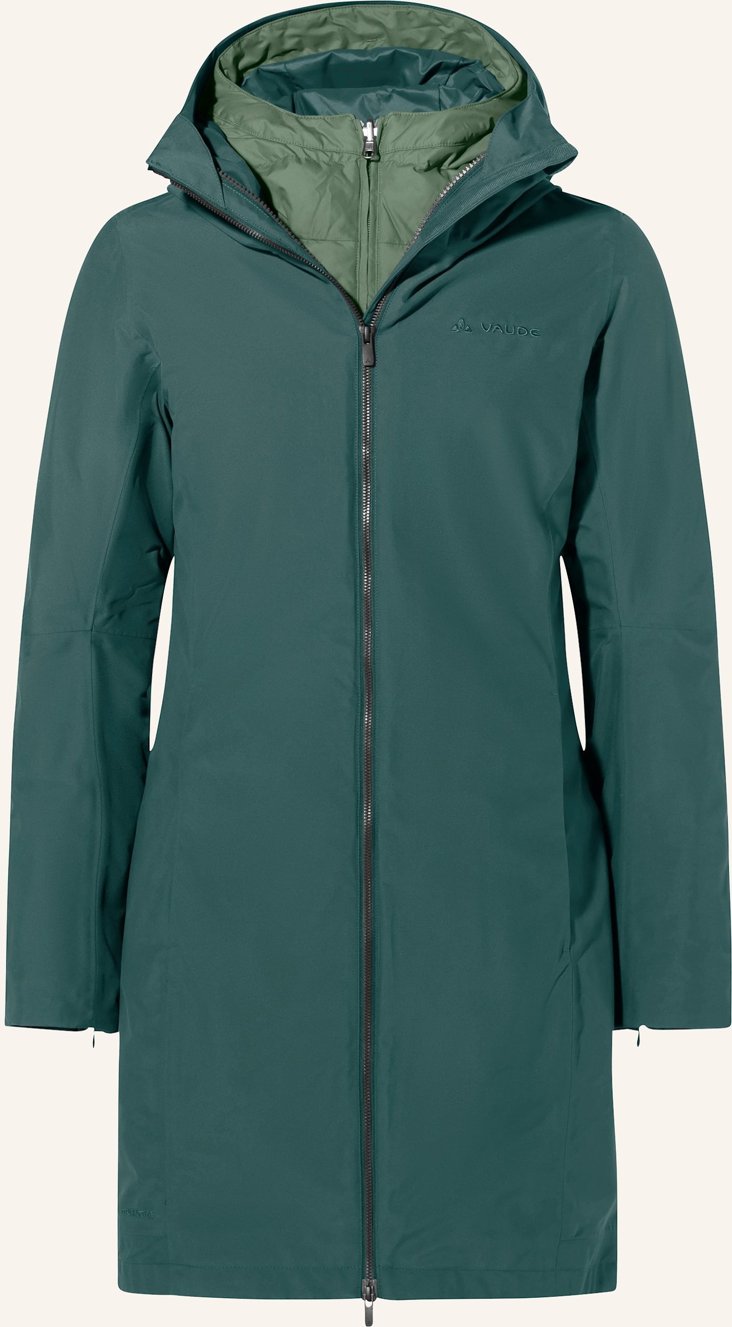 Vaude 3-In-1-Mantel Annecy Iii gruen