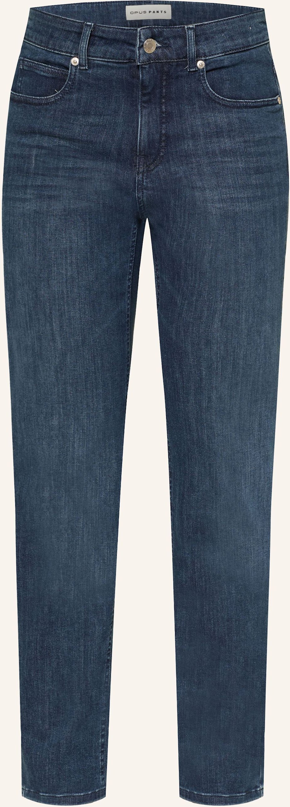 Opus Pants Straight Jeans Melly Base blau