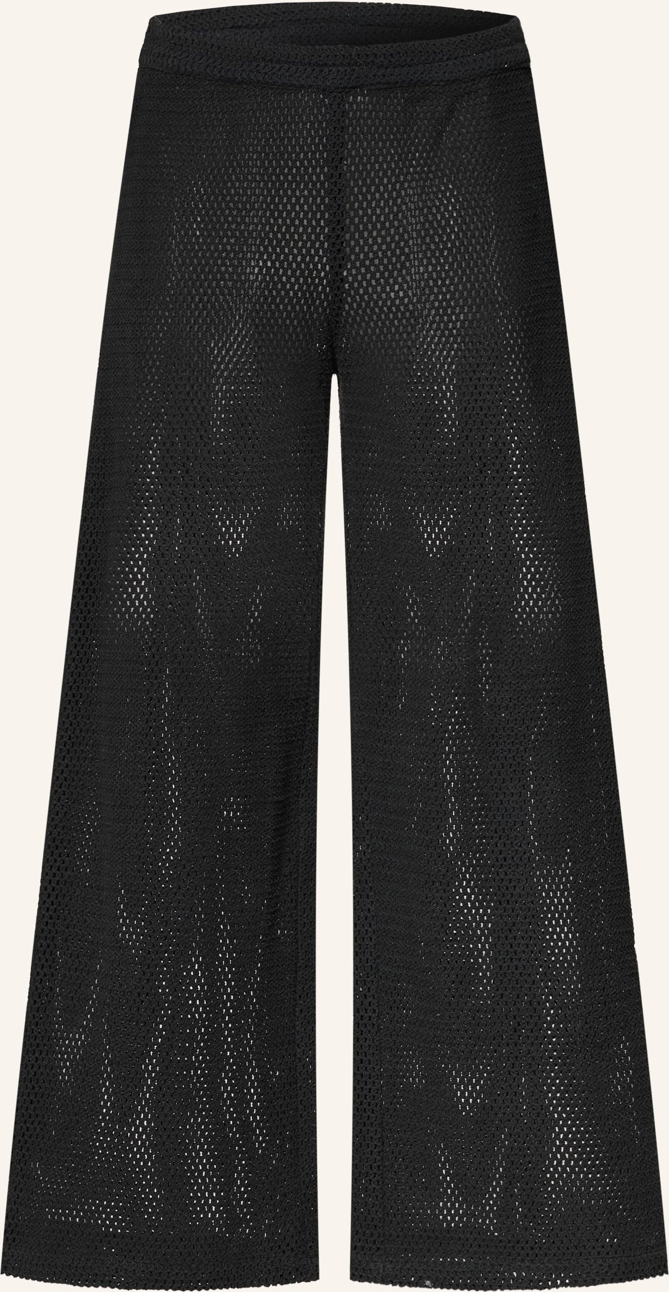 Mrs & Hugs Häkelhose schwarz