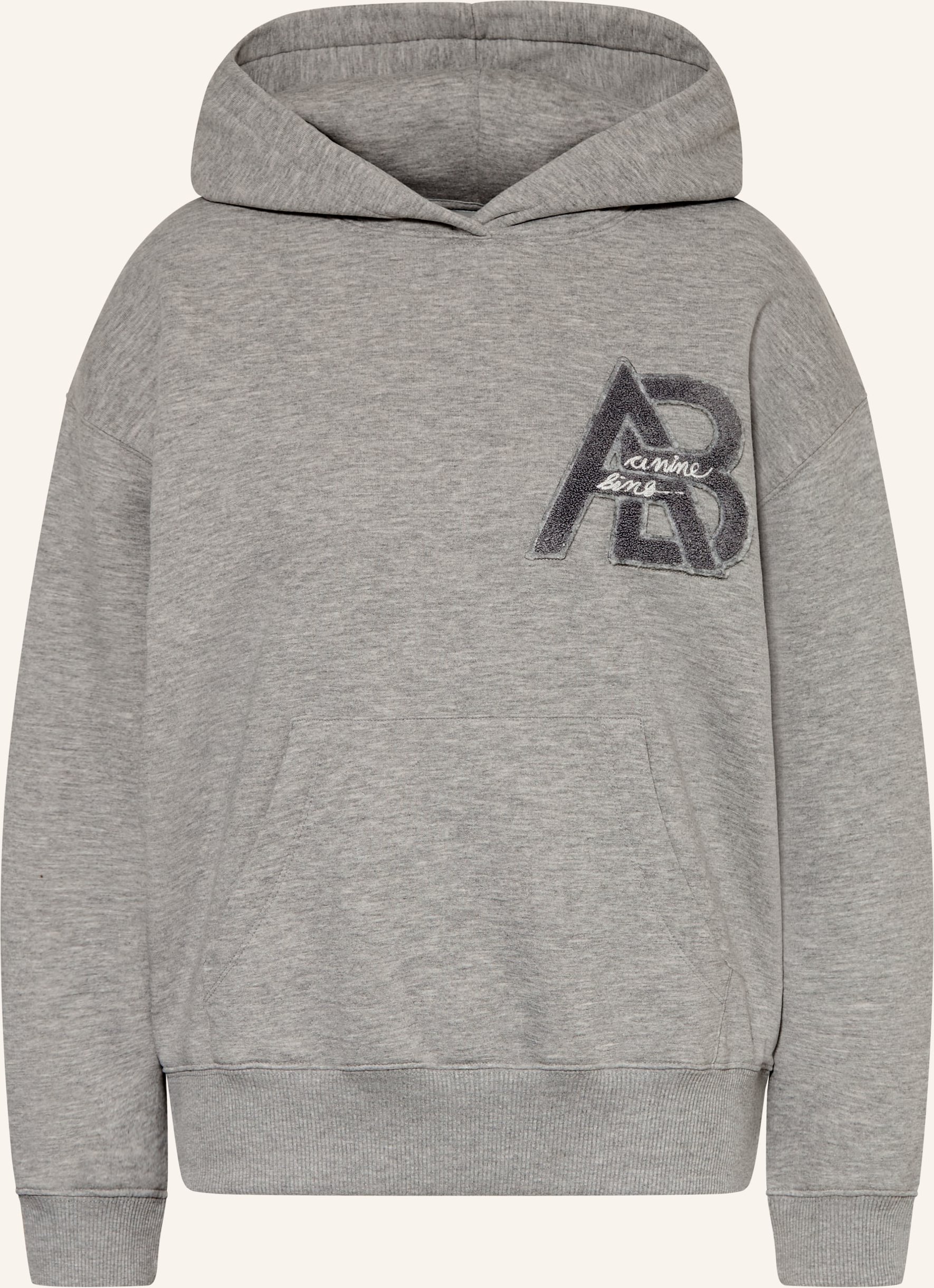 Anine Bing Ovesized-Hoodie Jaci grau