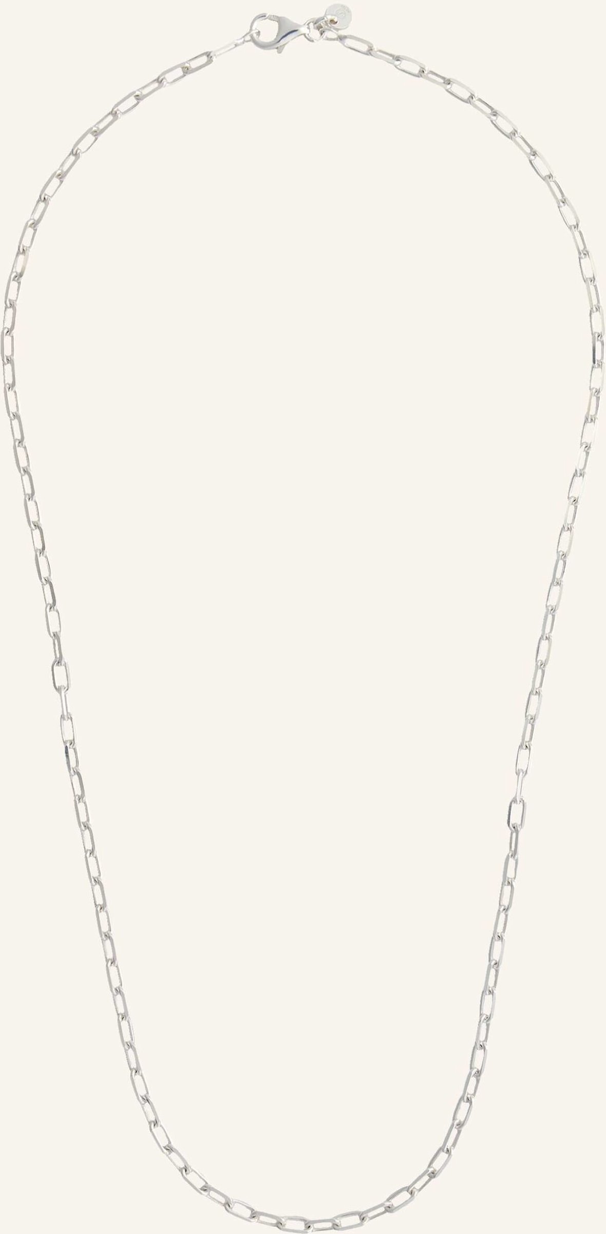 Pompidou Kette Amélie 3mm By Glambou silber