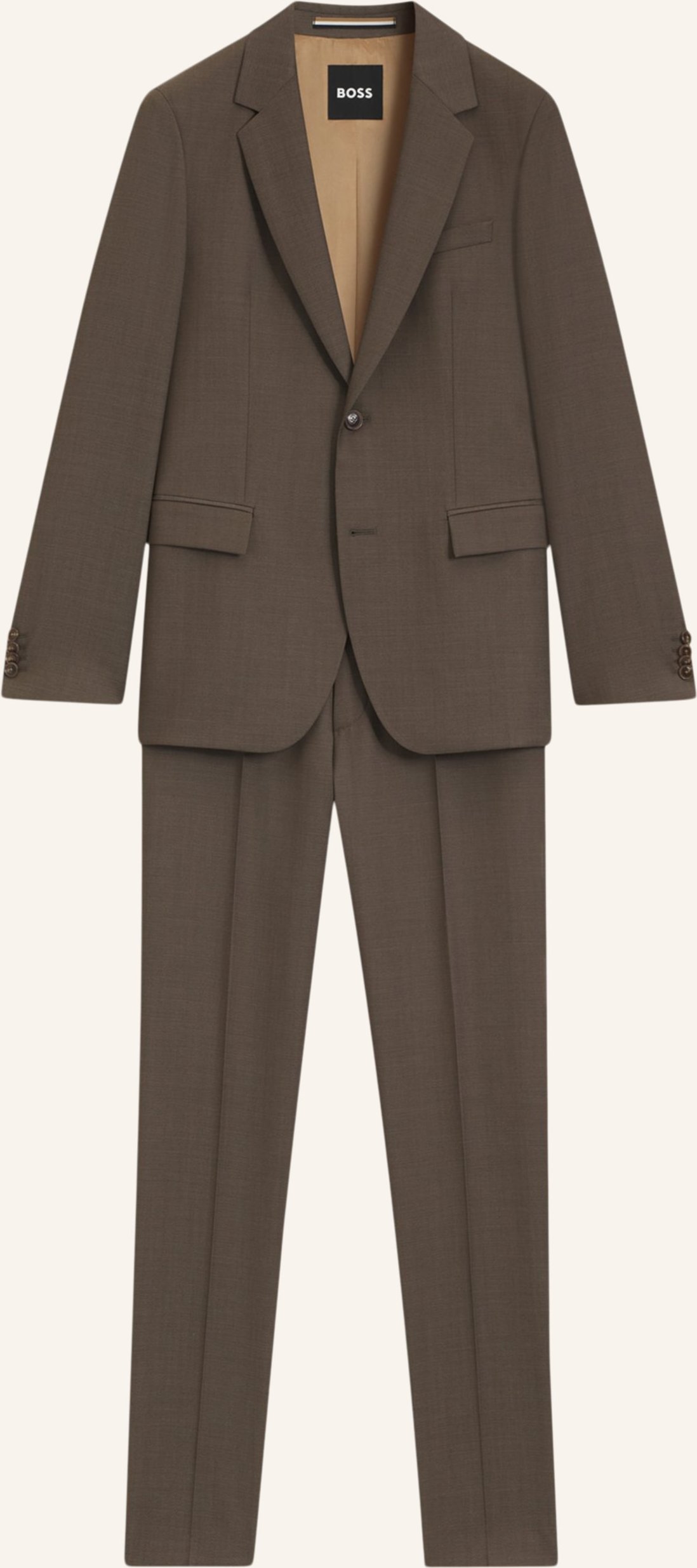 Boss Business Anzug H-Houston-2pcs-252 Slim Fit blau