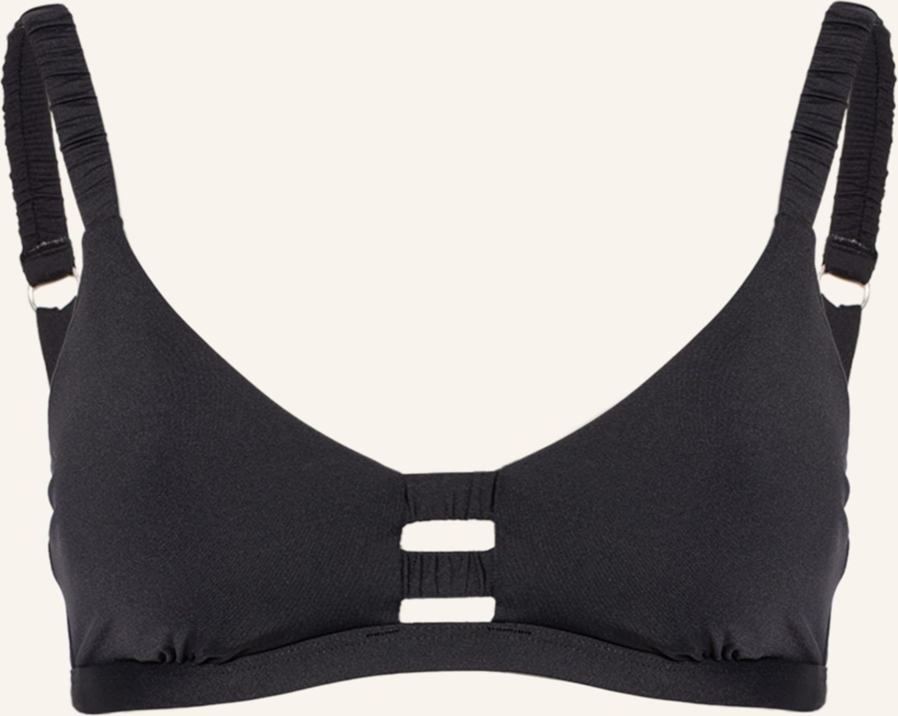 Thumbnail - Seafolly Bralette-Bikini-Top Collective schwarz