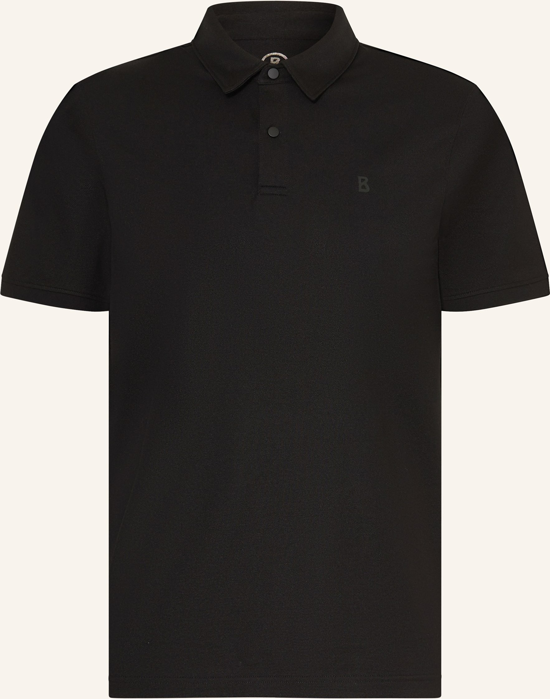 Bogner Piqué-Poloshirt Timo Regular Fit schwarz