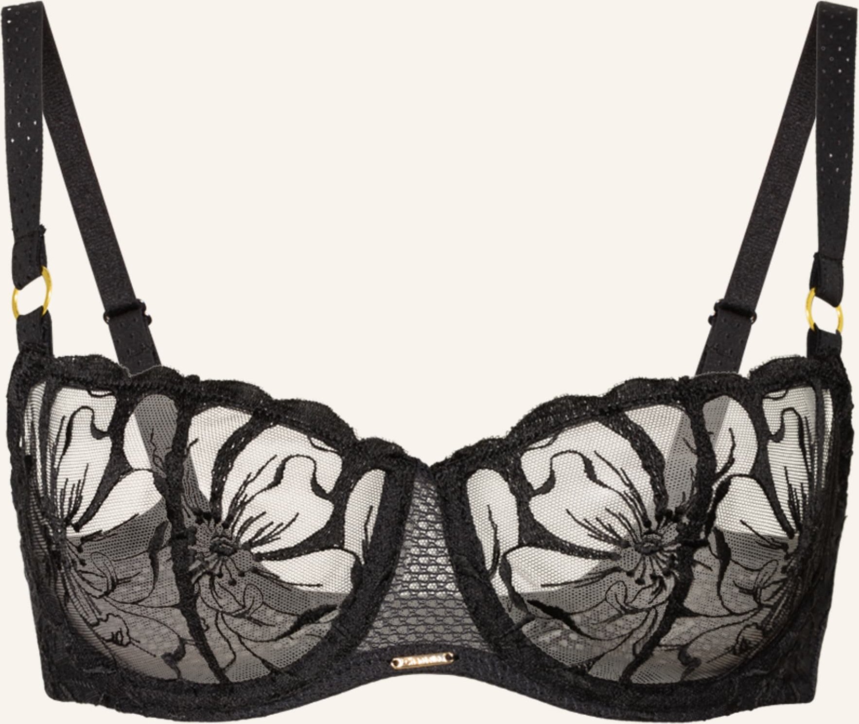 Chantelle Balconette-Bh Fleurs schwarz