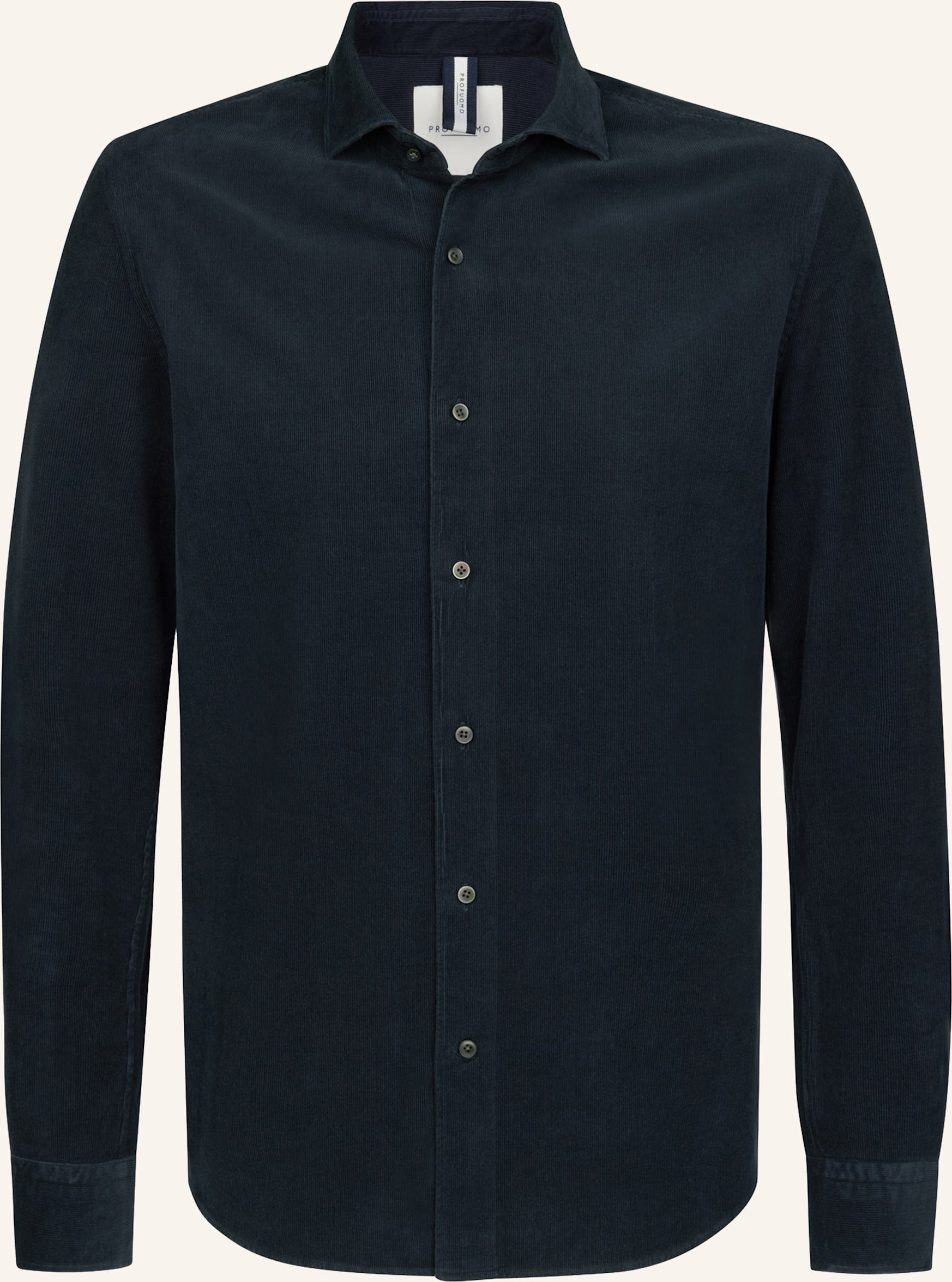 Profuomo Herren Hemd blau