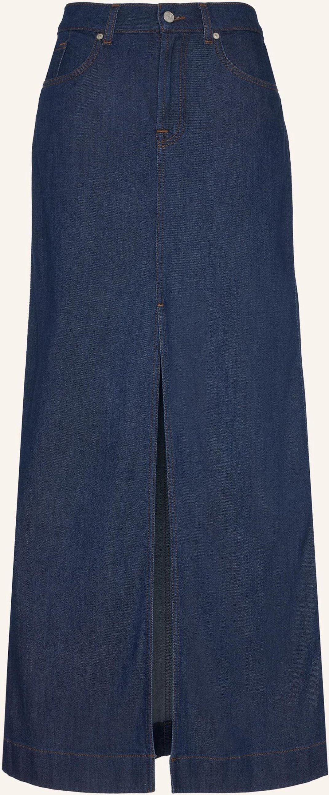 7 For All Mankind Skirt Long blau