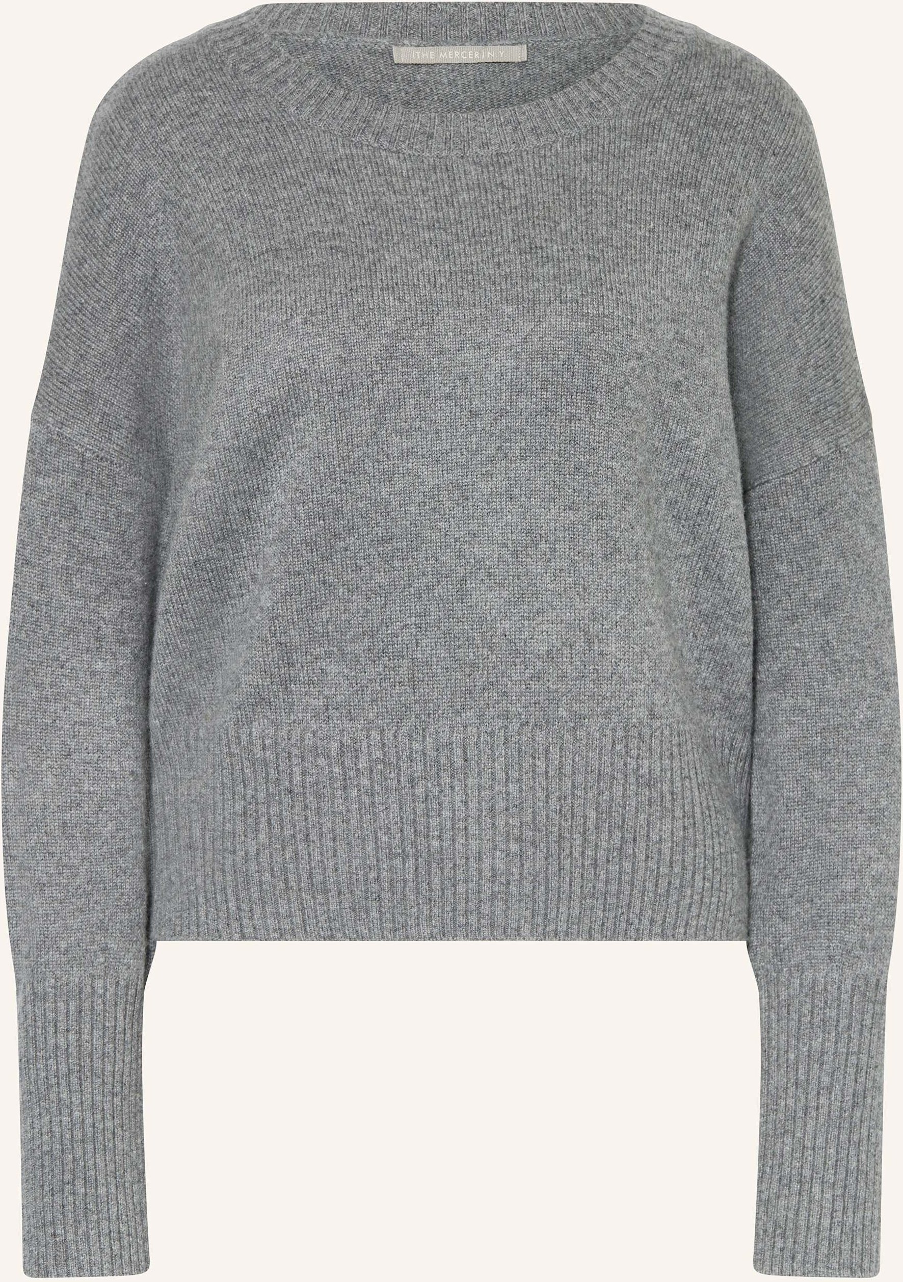 (The Mercer) N.Y. Cashmere-Pullover grau