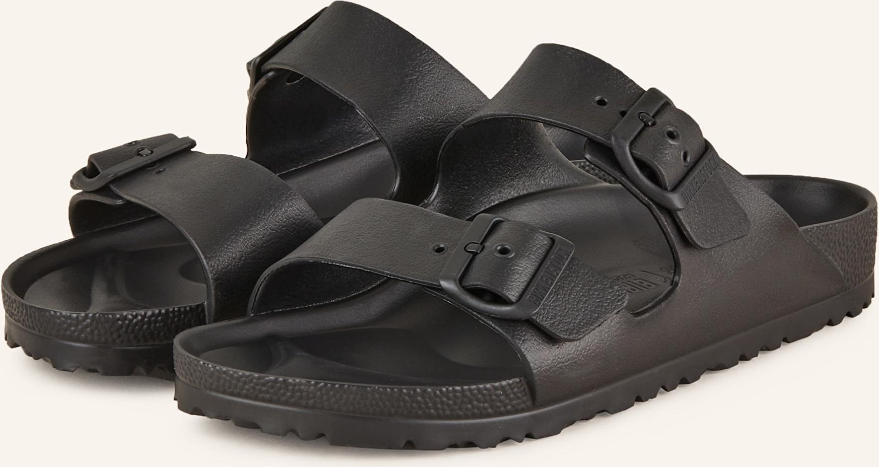 Birkenstock Pantoletten Arizona Eva schwarz