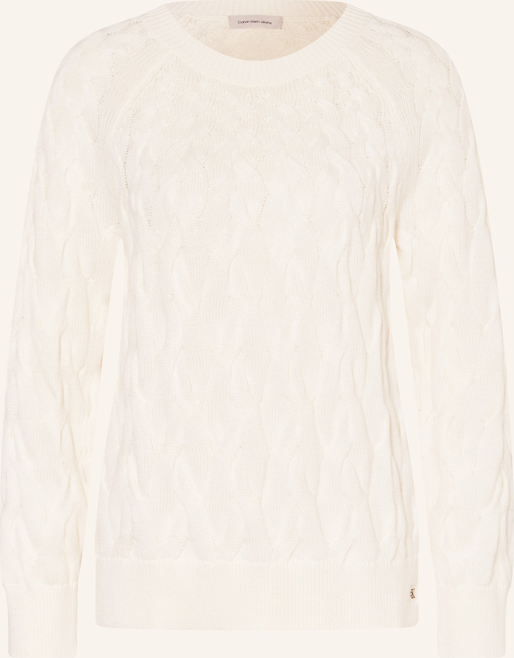 Calvin Klein Jeans Pullover weiss