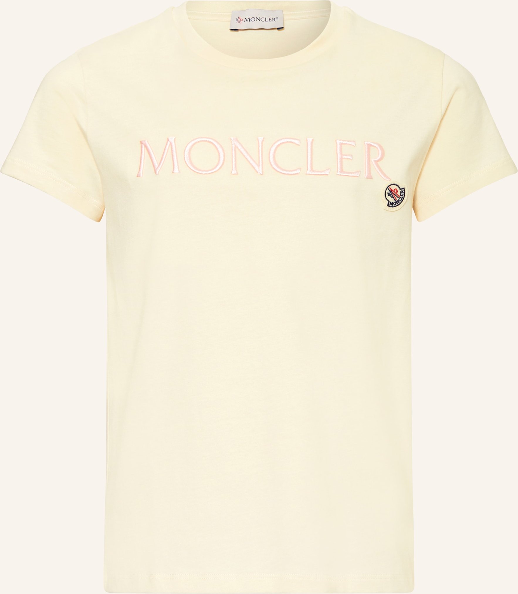 Moncler Enfant T-Shirt weiss