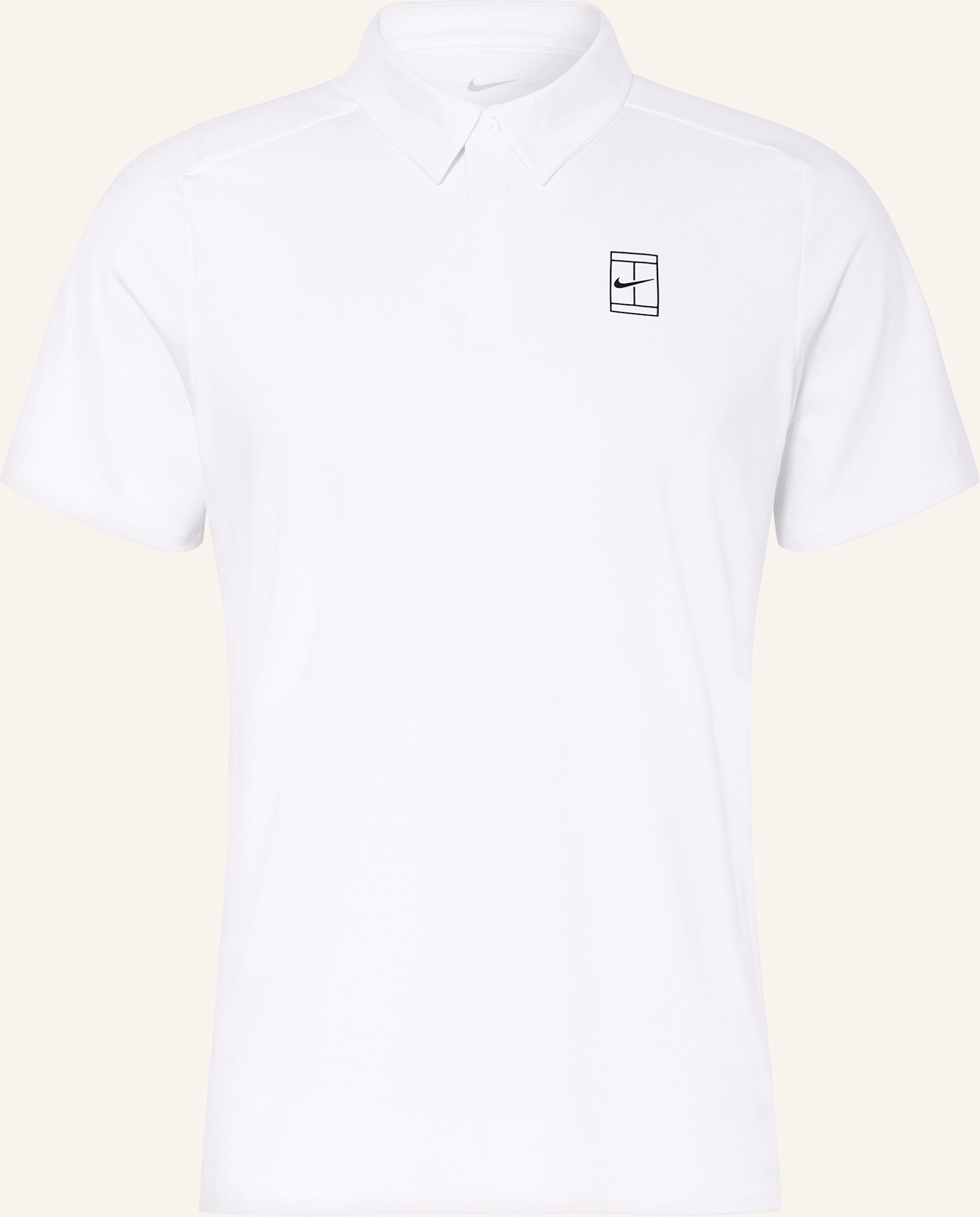 Nike Funktions-Poloshirt Nikecourt Advantage weiss