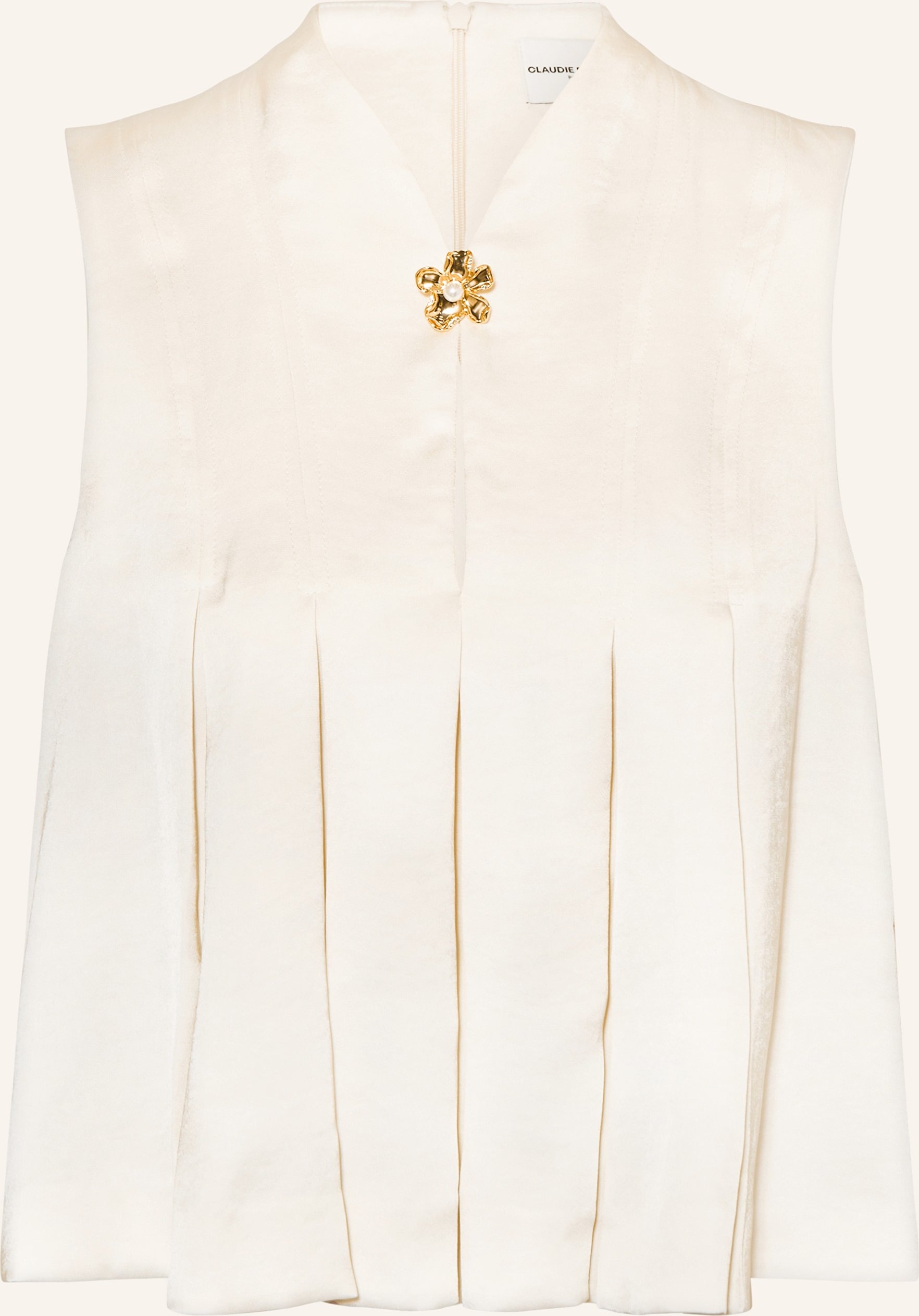 Claudie Pierlot Satintop weiss