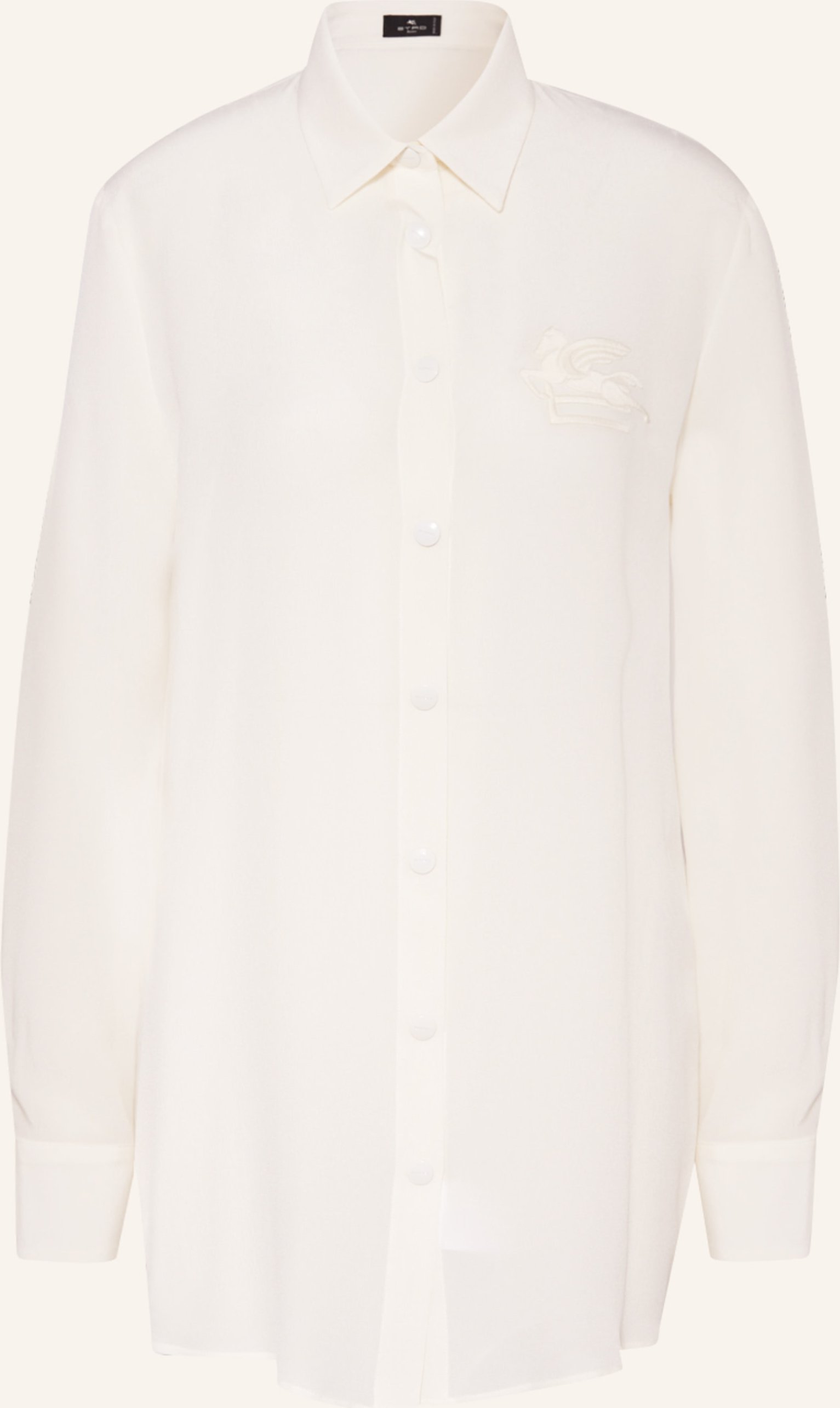 Etro Hemdbluse Aus Seide weiss
