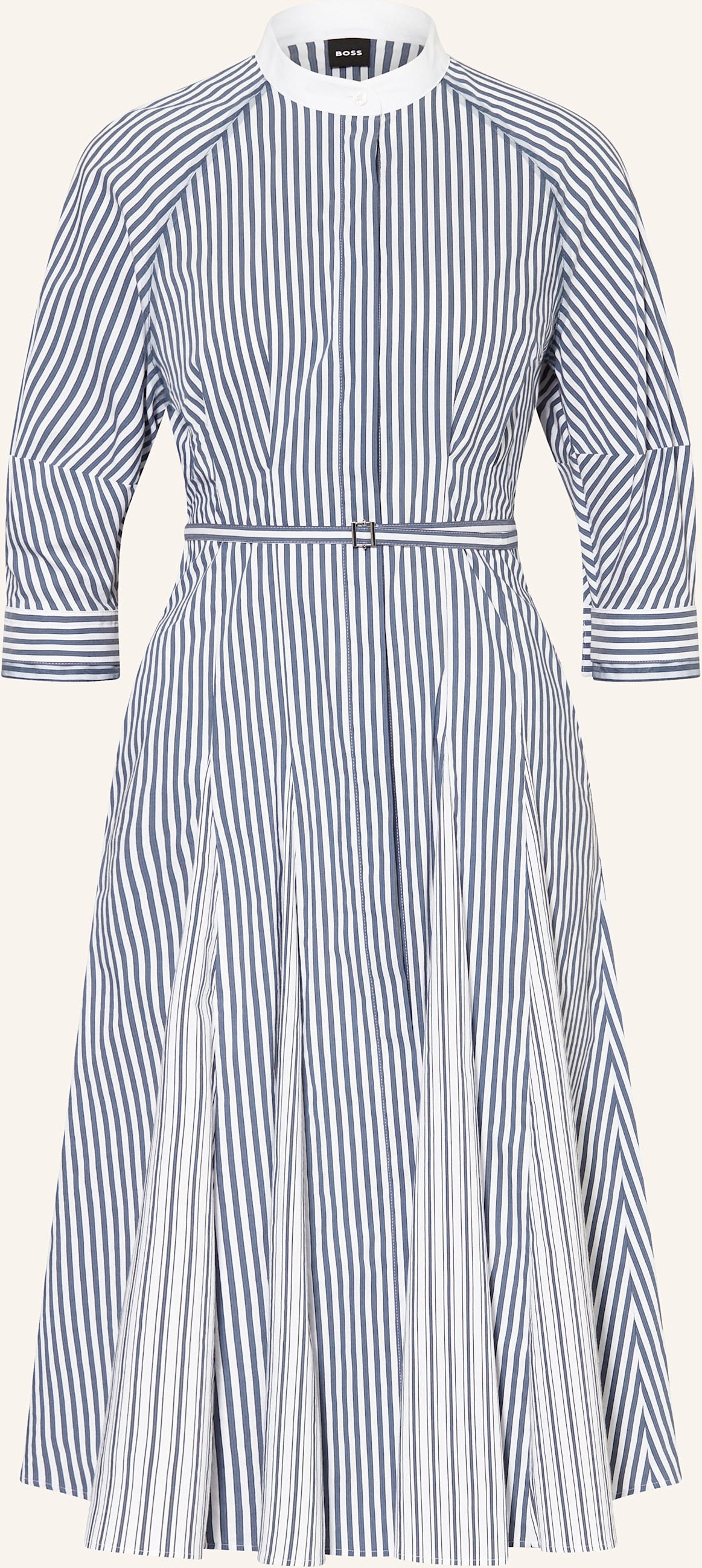 Boss Kleid Dakania Mit 3/4-Arm blau