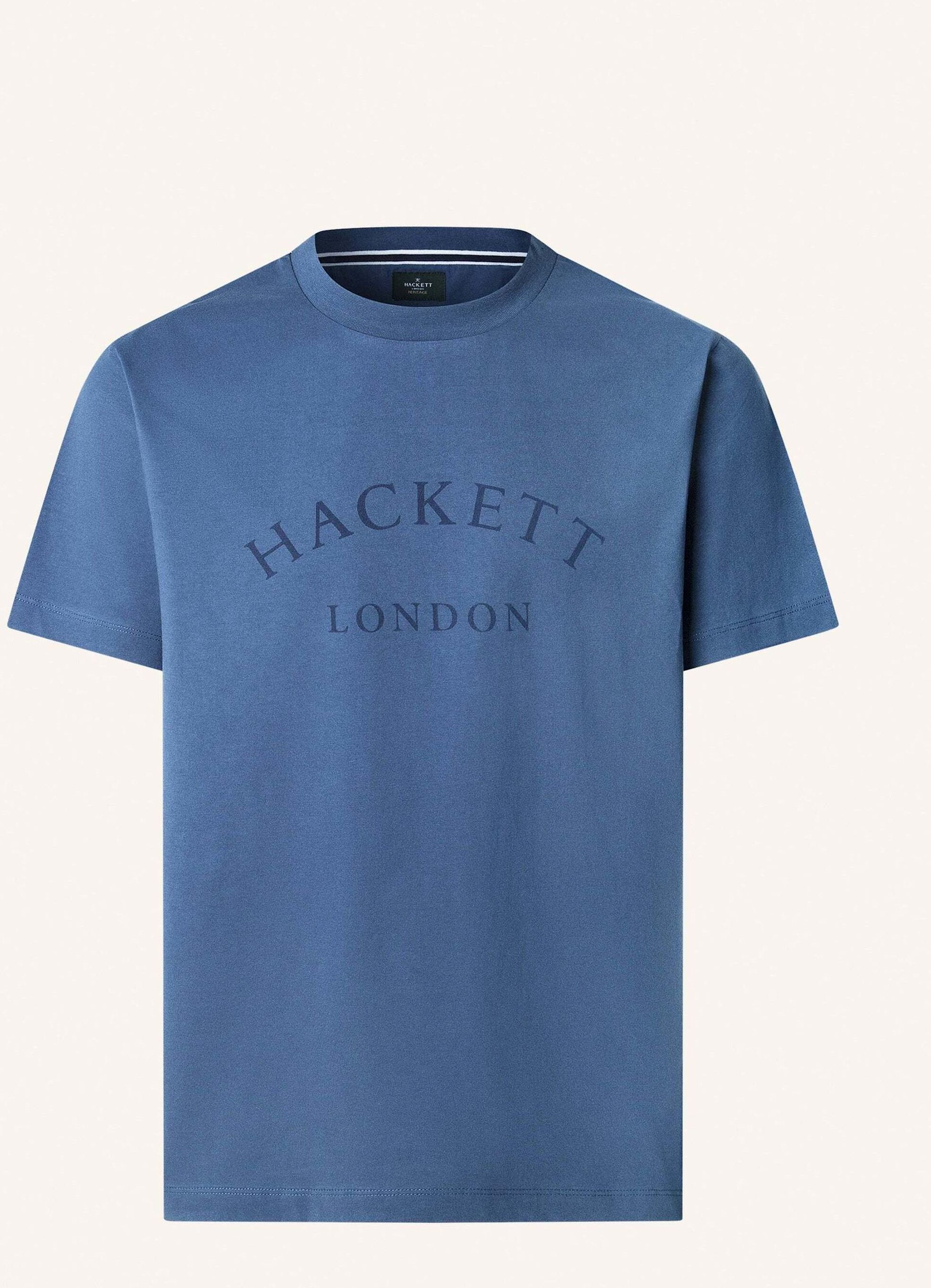Hackett London T-Shirt Heritage Ess Tee blau