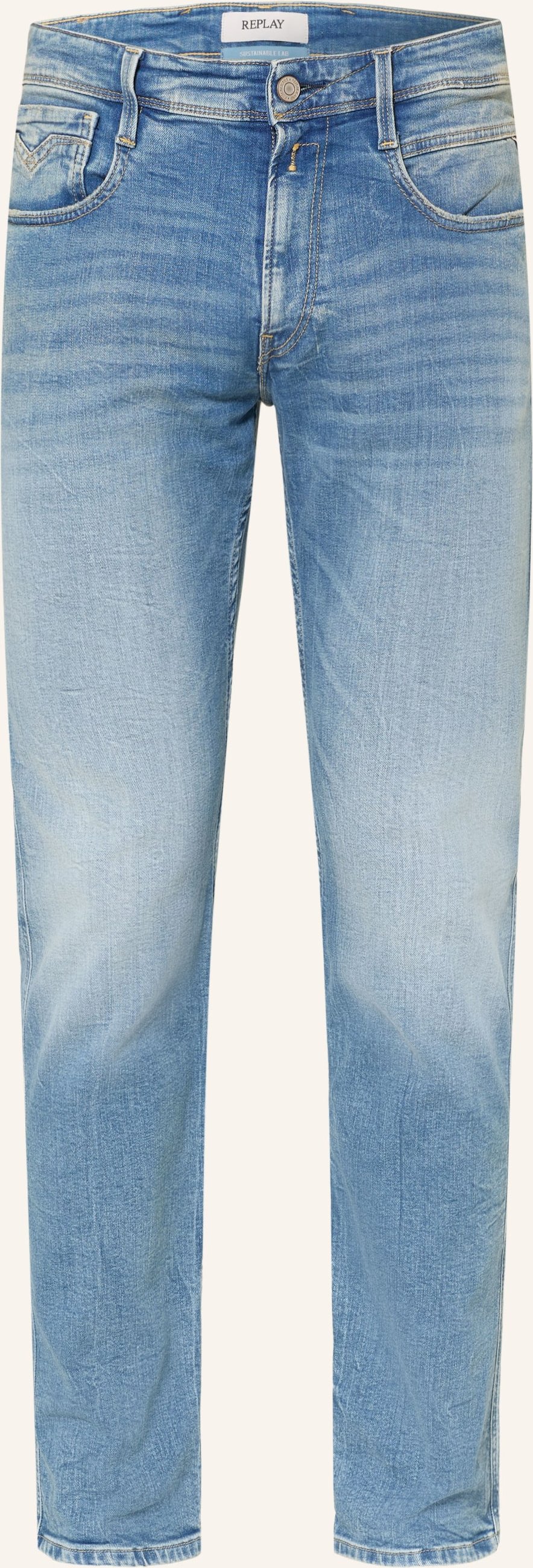 Replay Jeans Anbass Slim Fit blau