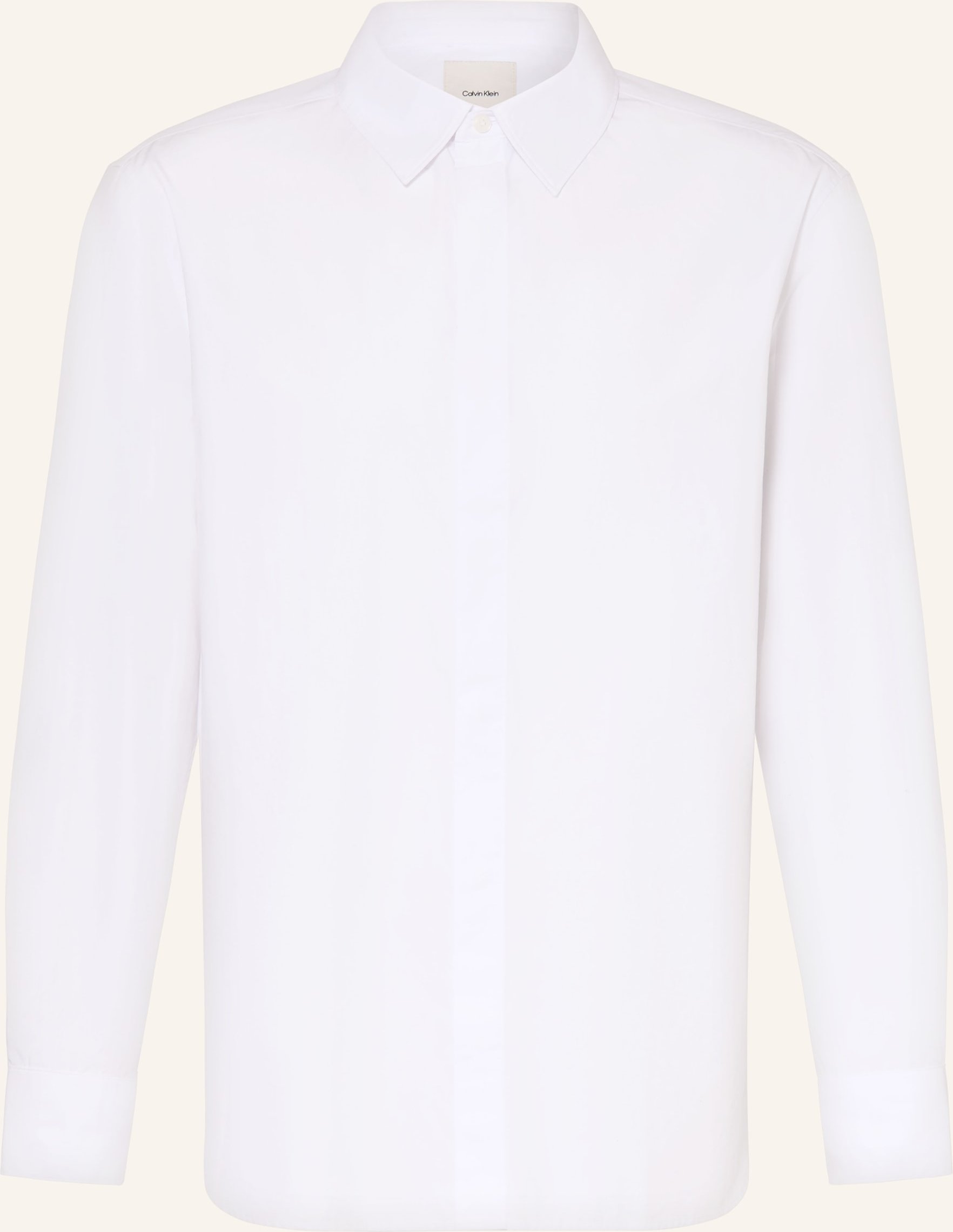 Calvin Klein Hemd Relaxed Fit weiss